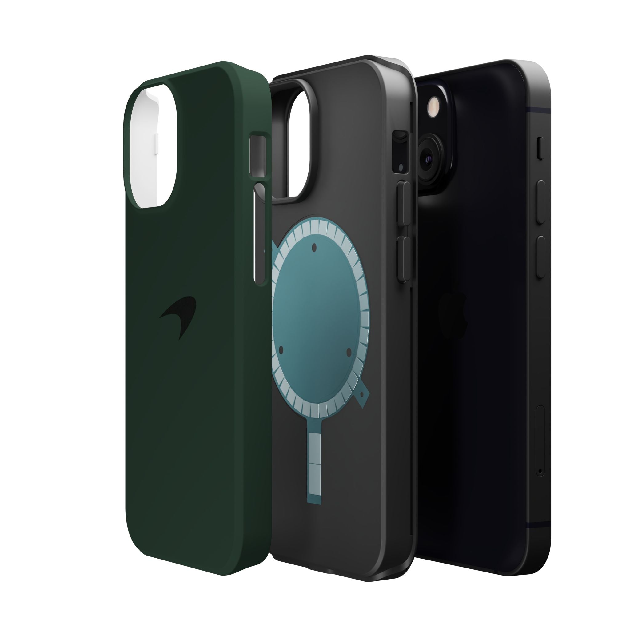 Racing green mclaren inspired Magnetic Tough Cases