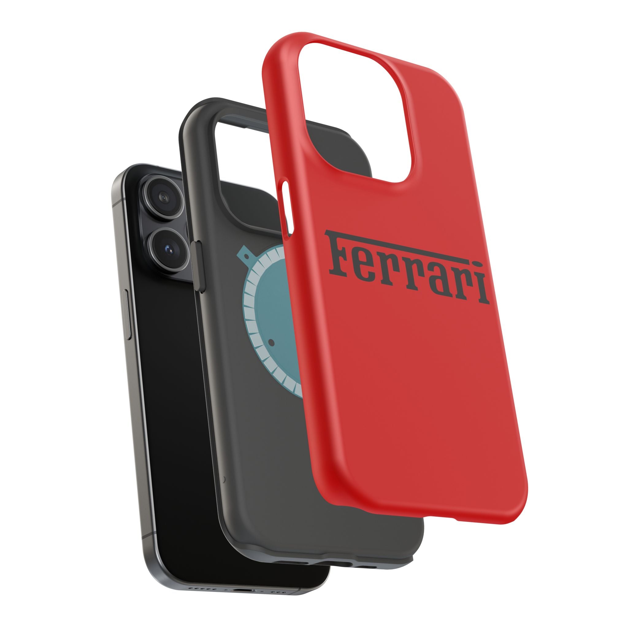 Ferrari Rosso Corsa inspired Magnetic Tough Cases