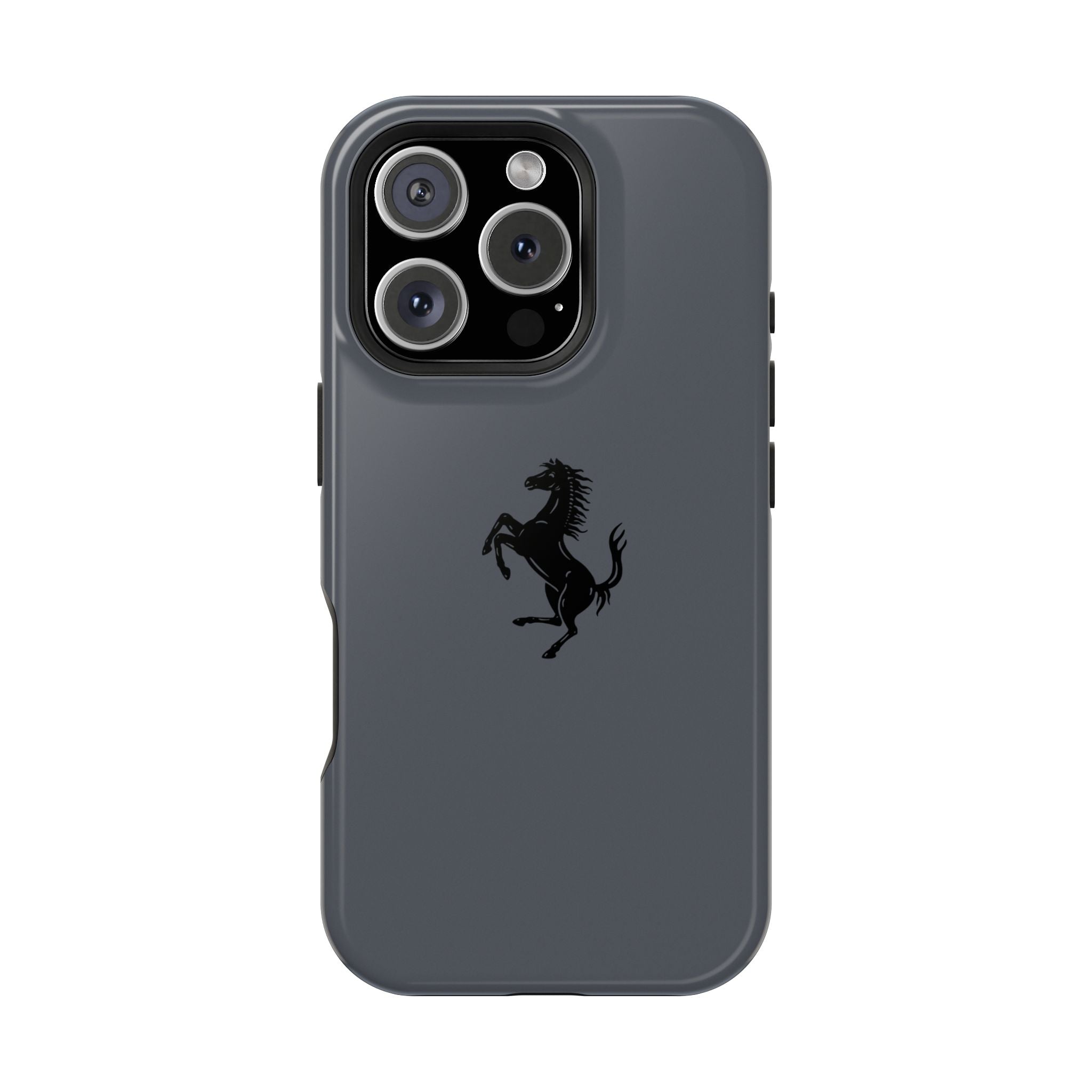 Ferrari horse Grigio silverstone inspired Magnetic Tough Cases
