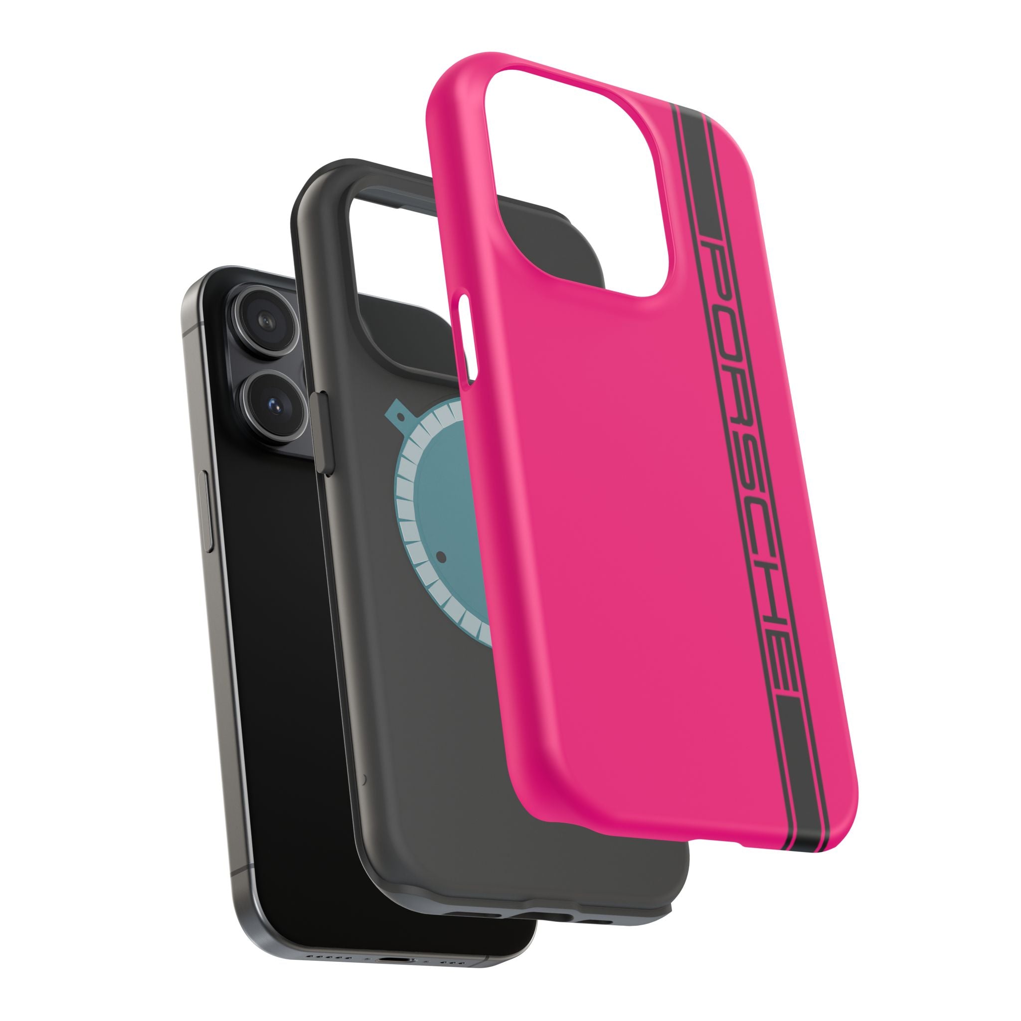 Porsche Rubystar colored inspired Magnetic Tough Cases