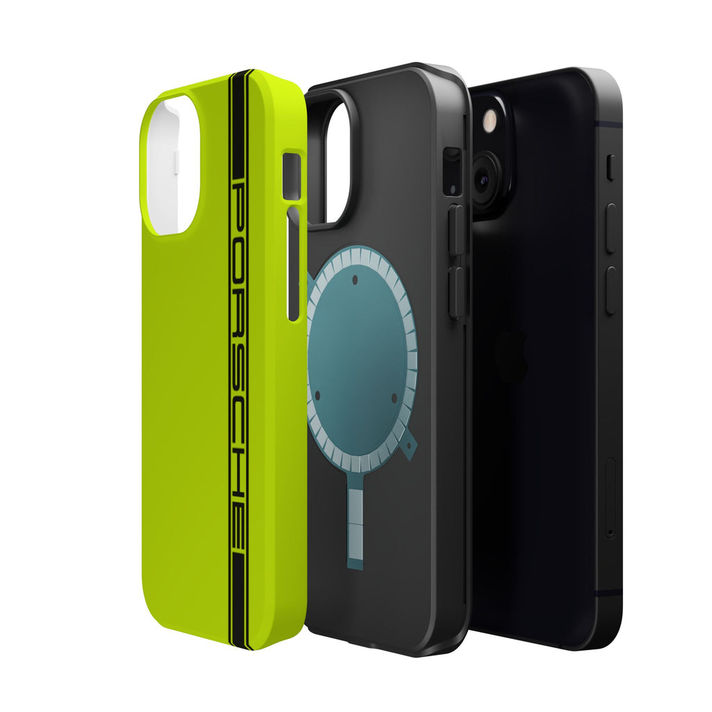 Porsche Acid green inspired Magnetic Tough Cases