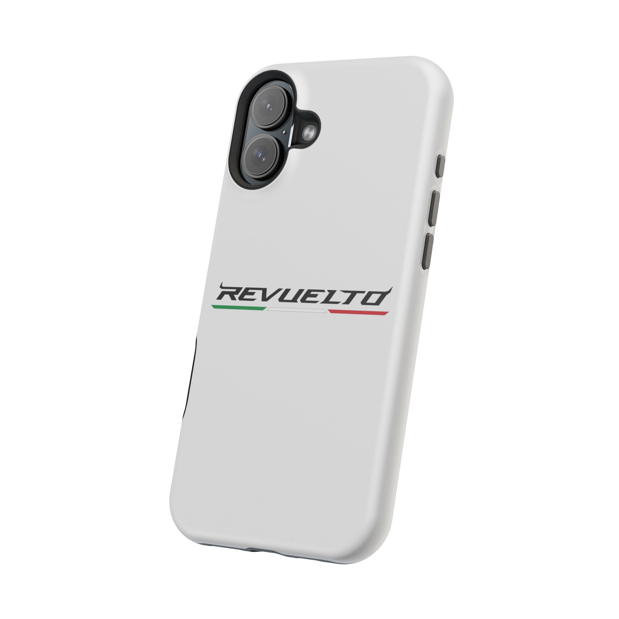 Lamborghini Revuelto White inspired Magnetic Tough Cases