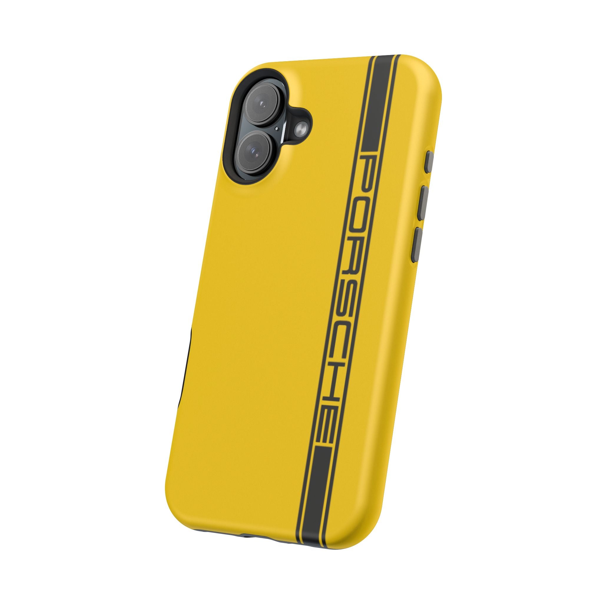 Porsche Speed yellow inspired Magnetic Tough Cases