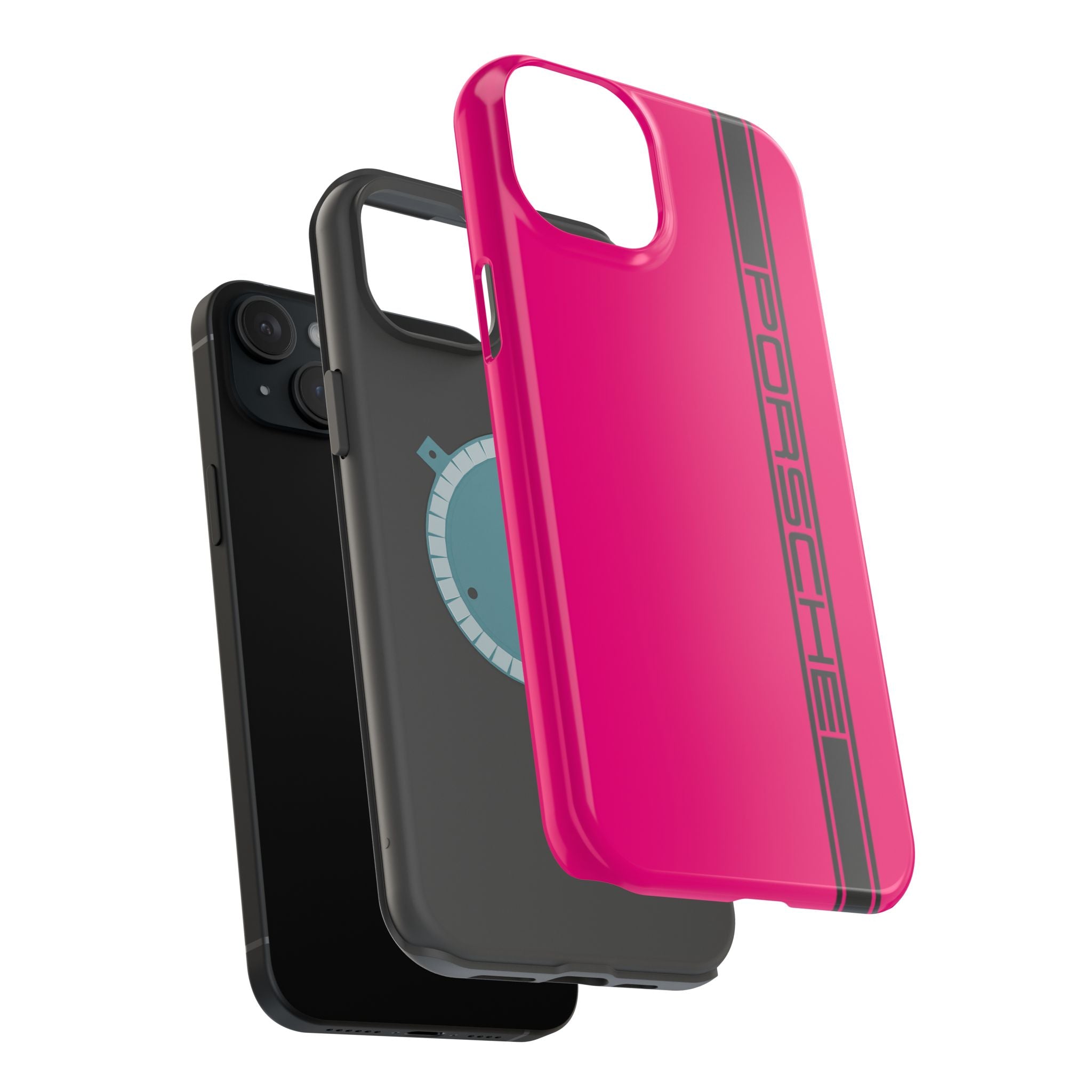 Porsche Rubystar colored inspired Magnetic Tough Cases