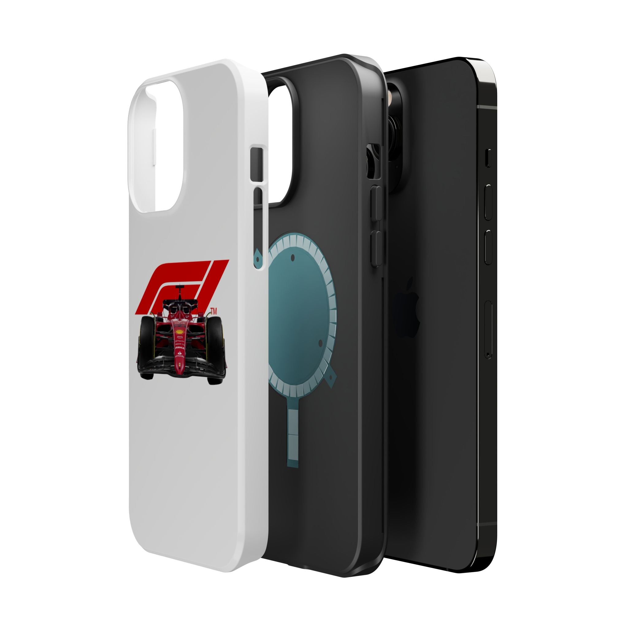 F1 inspired magnetic Tough Cases