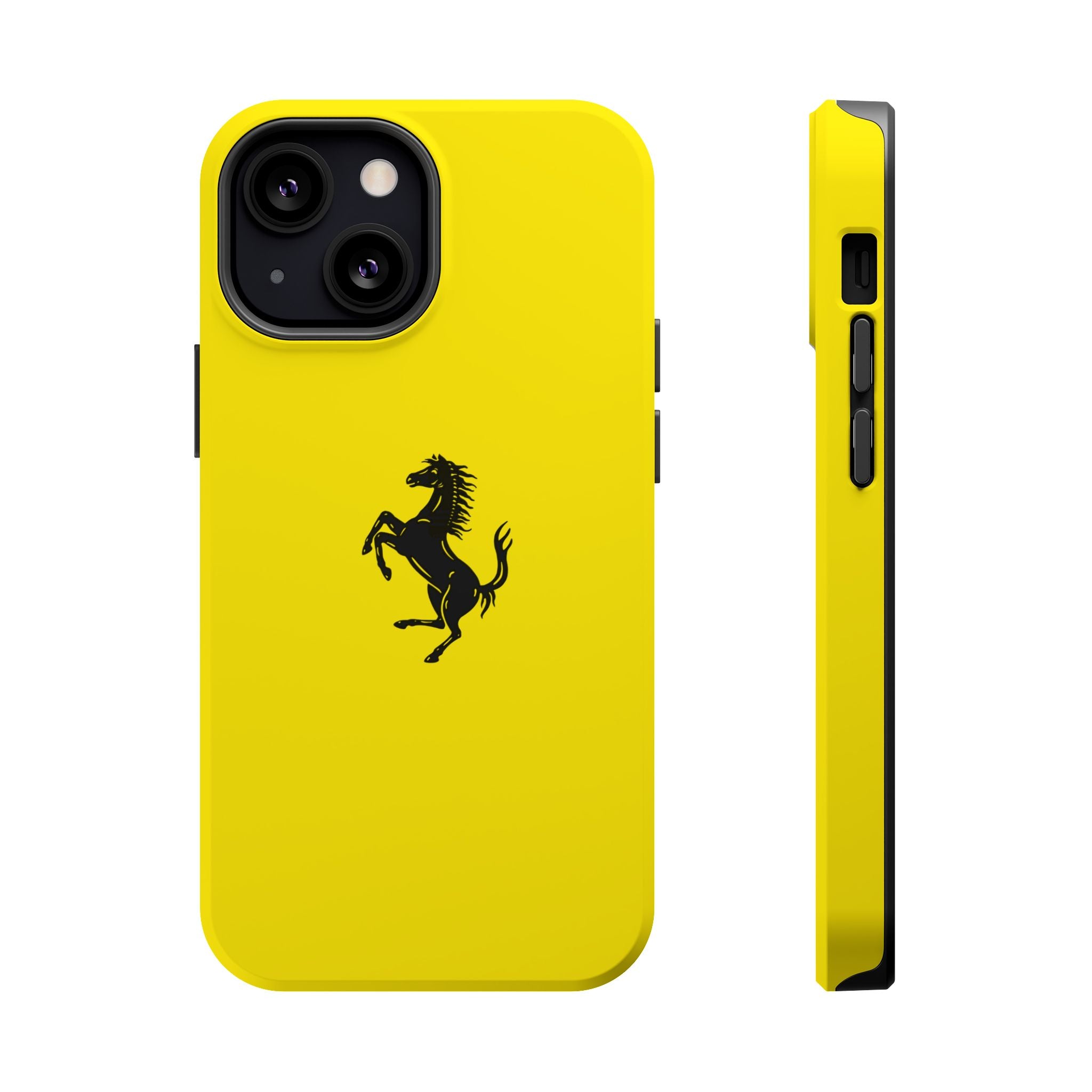 Ferrari horse Giallo Modena inspired Tough Cases