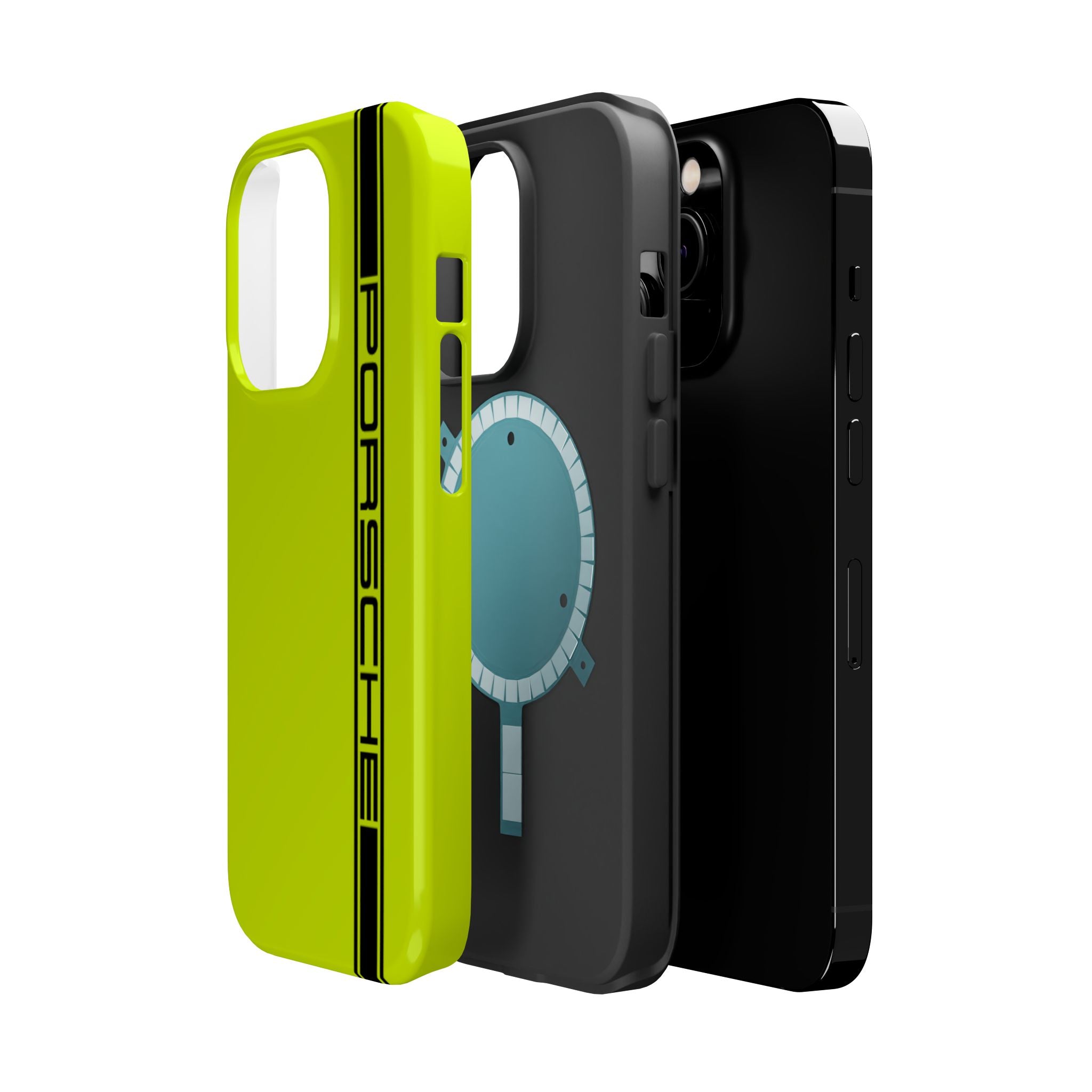 Porsche Acid green inspired Magnetic Tough Cases