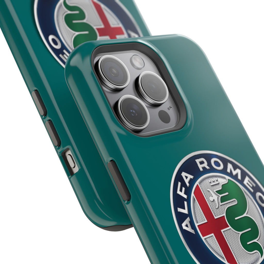 Alfa Romeo Green Magnetic Tough Cases