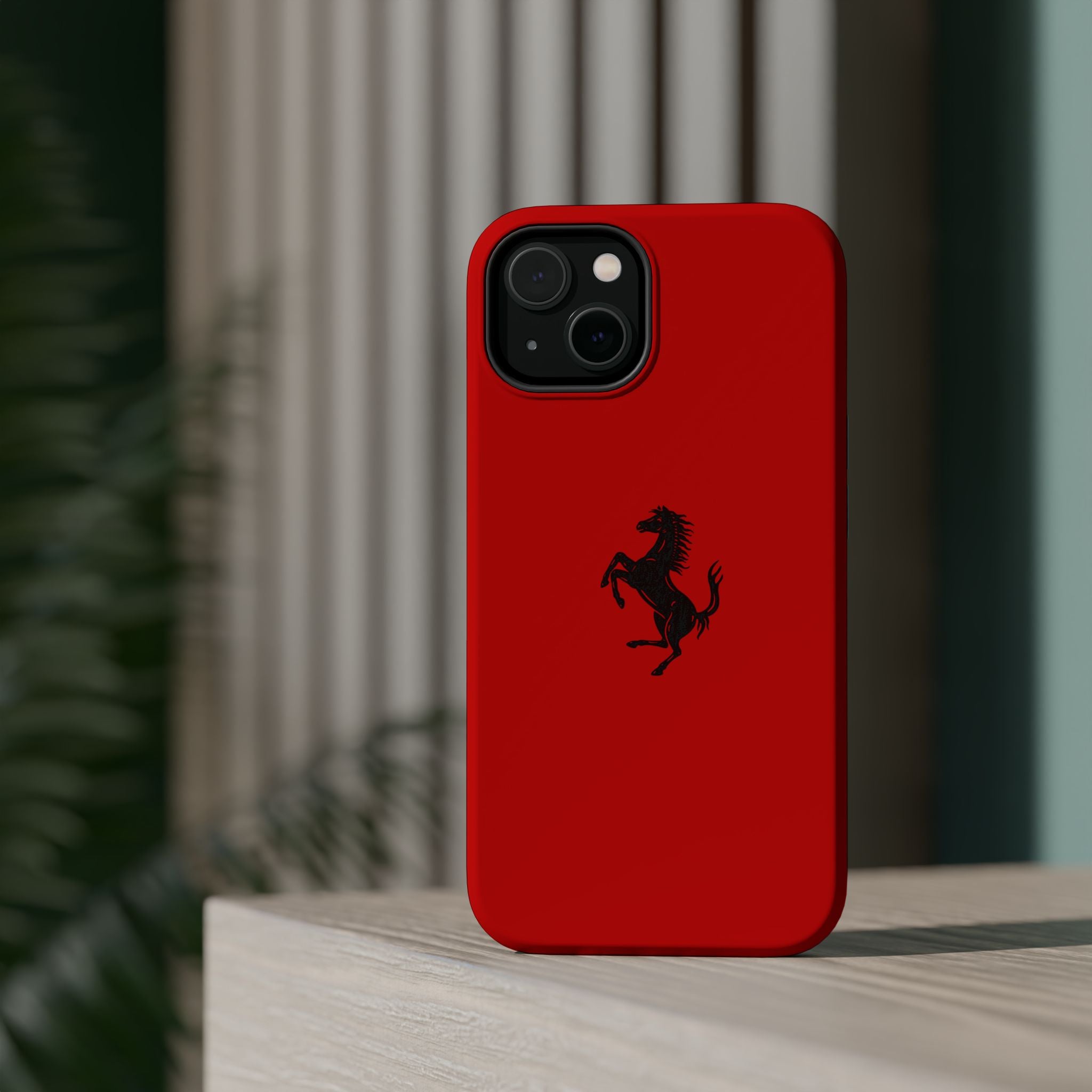 Ferrari horse Rosso corsa inspired Magnetic Tough Cases
