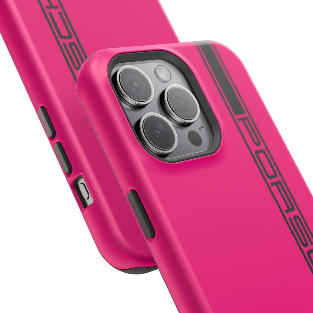 Porsche Rubystar colored inspired Magnetic Tough Cases