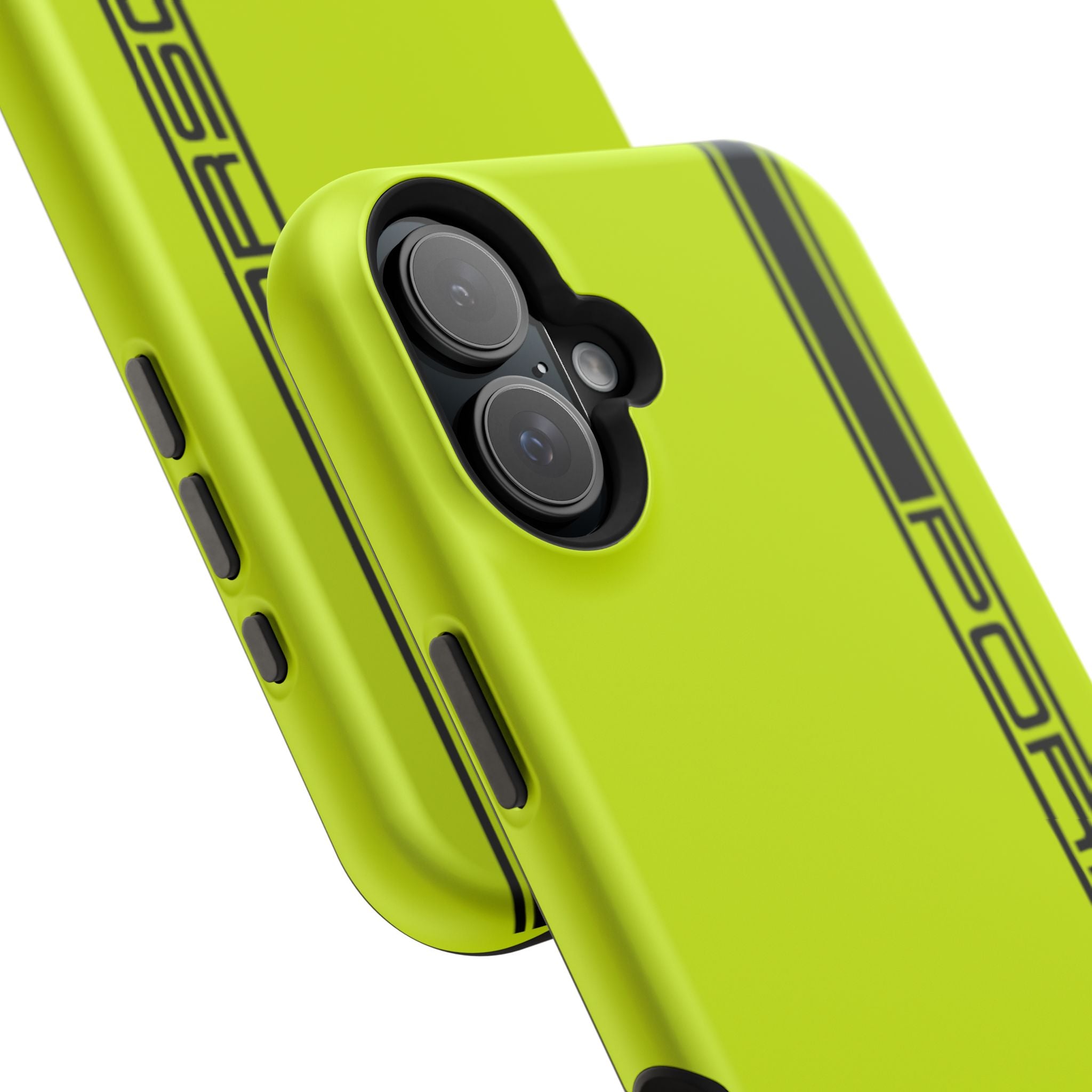 Porsche Acid Green Magnetic Tough Cases