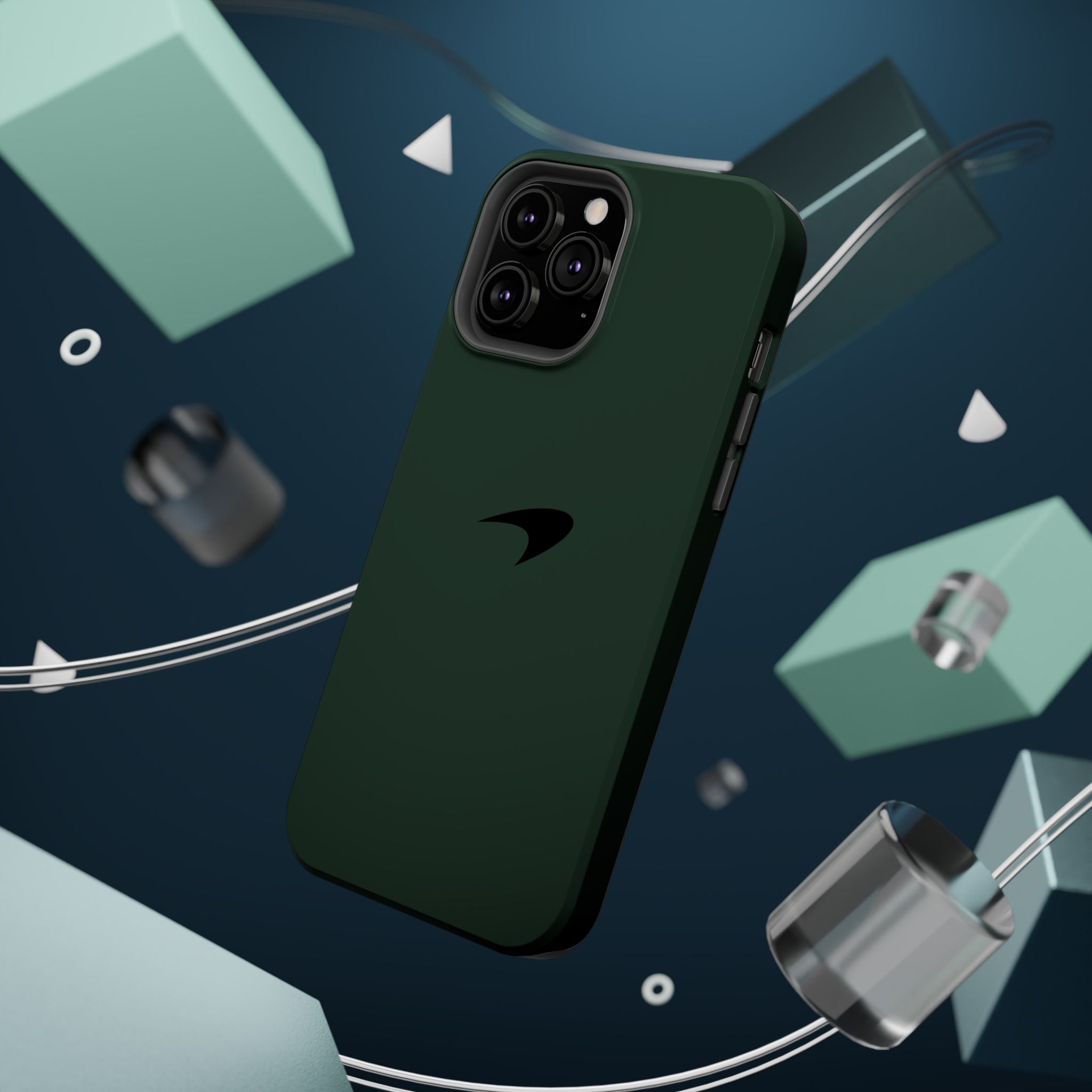 Racing green mclaren inspired Magnetic Tough Cases