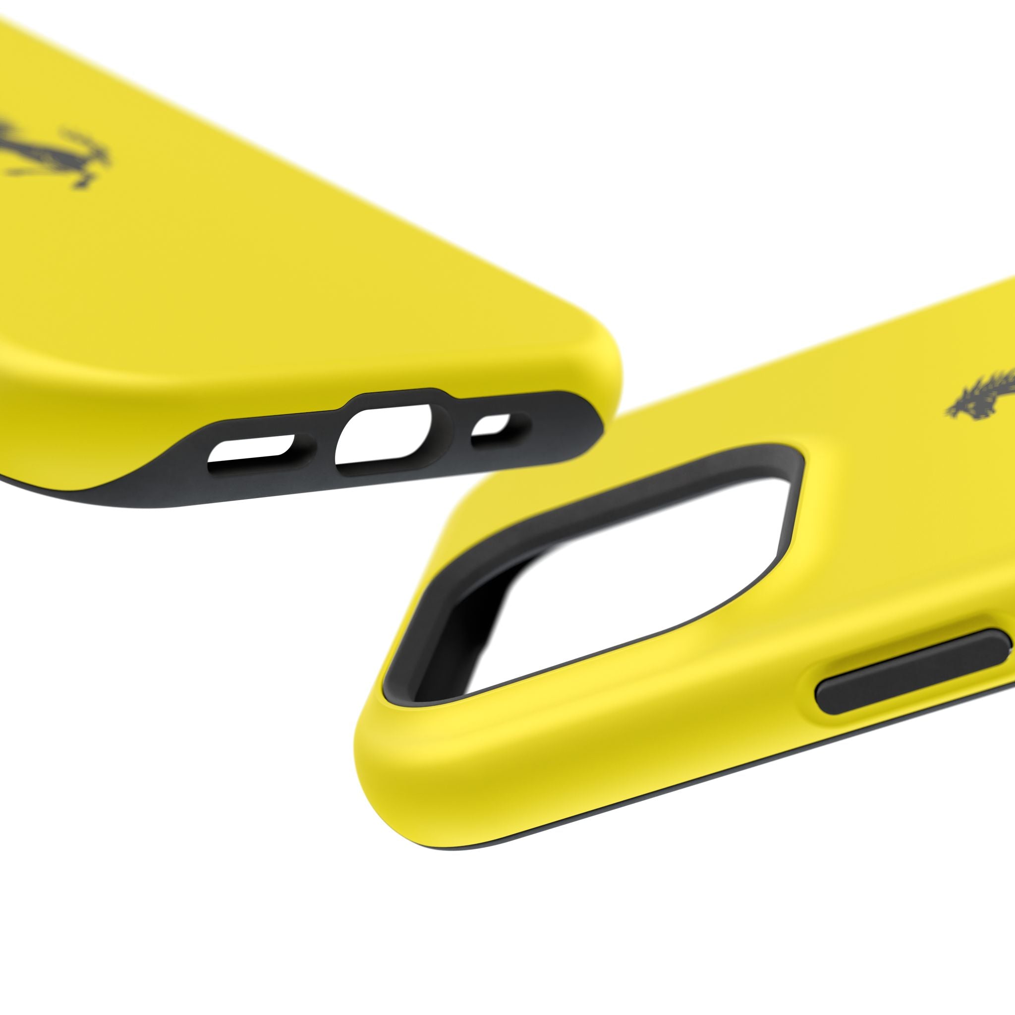Ferrari horse Giallo Modena inspired Tough Cases