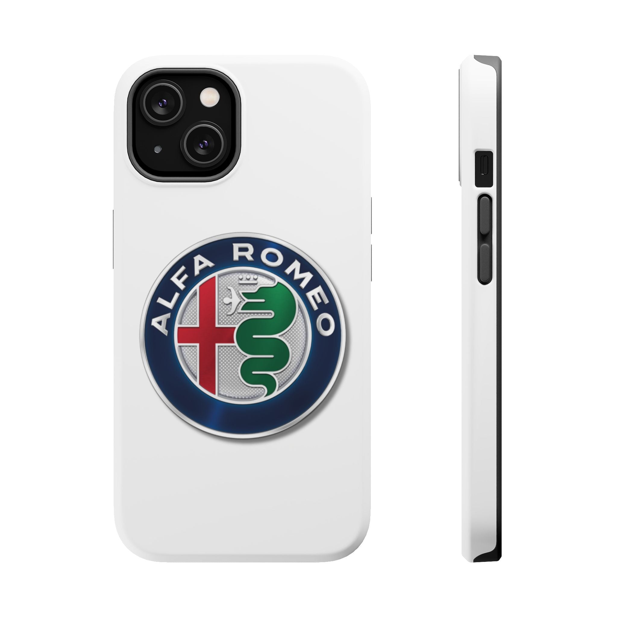 Alfa Romeo White Magnetic Tough Cases