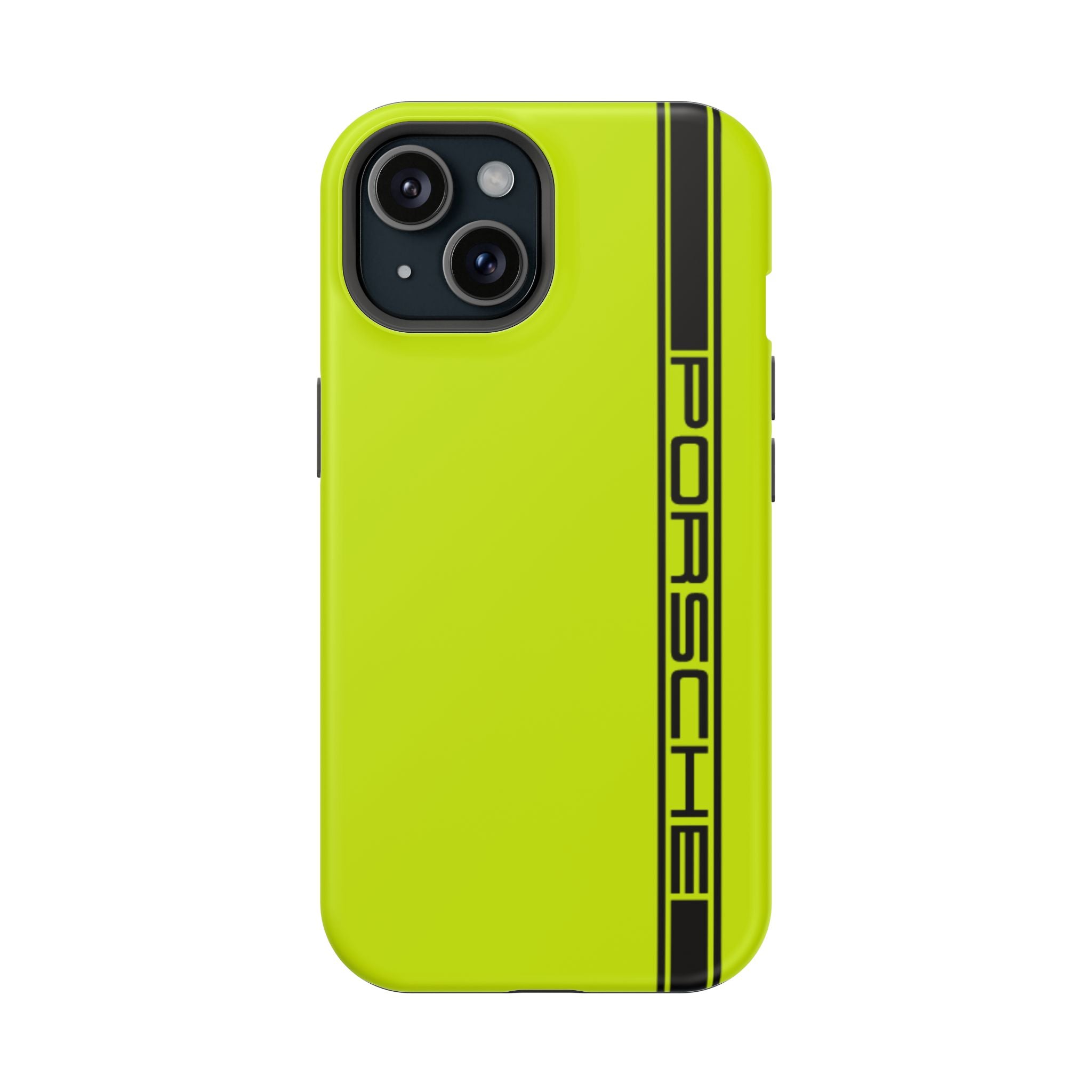 Porsche Acid Green Magnetic Tough Cases