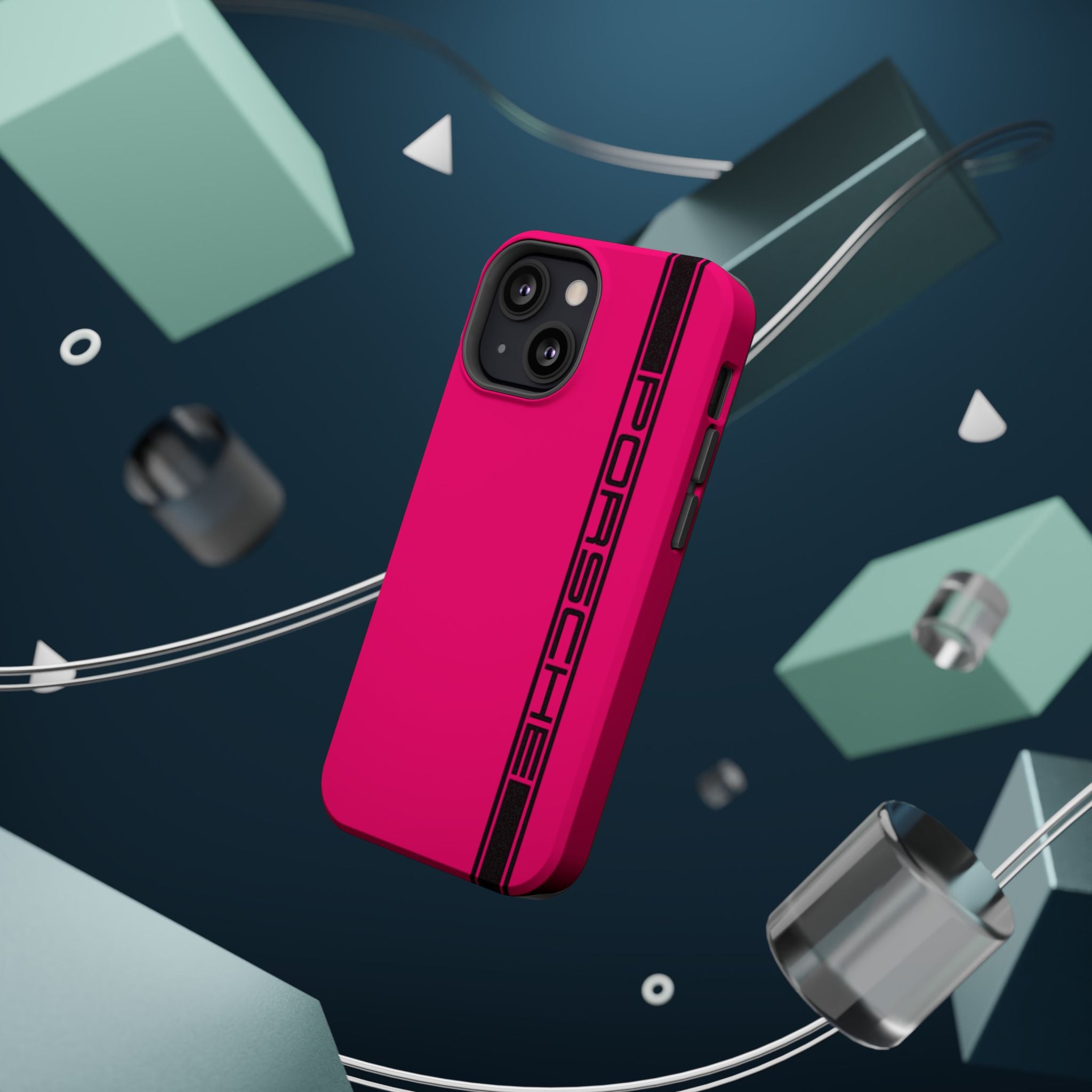 Porsche Rubystar colored inspired Magnetic Tough Cases
