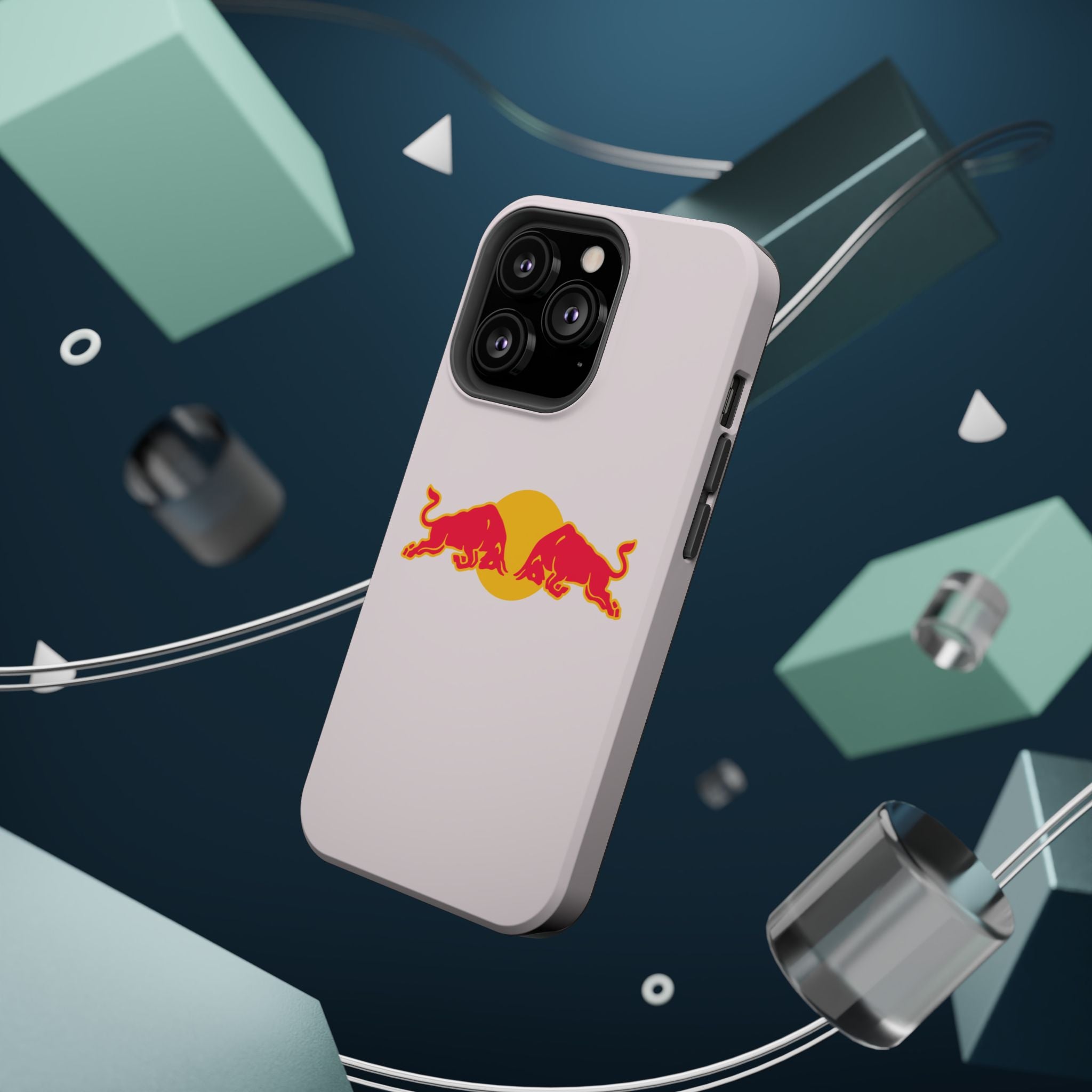 Red Bull white inspired Magnetic Tough Cases