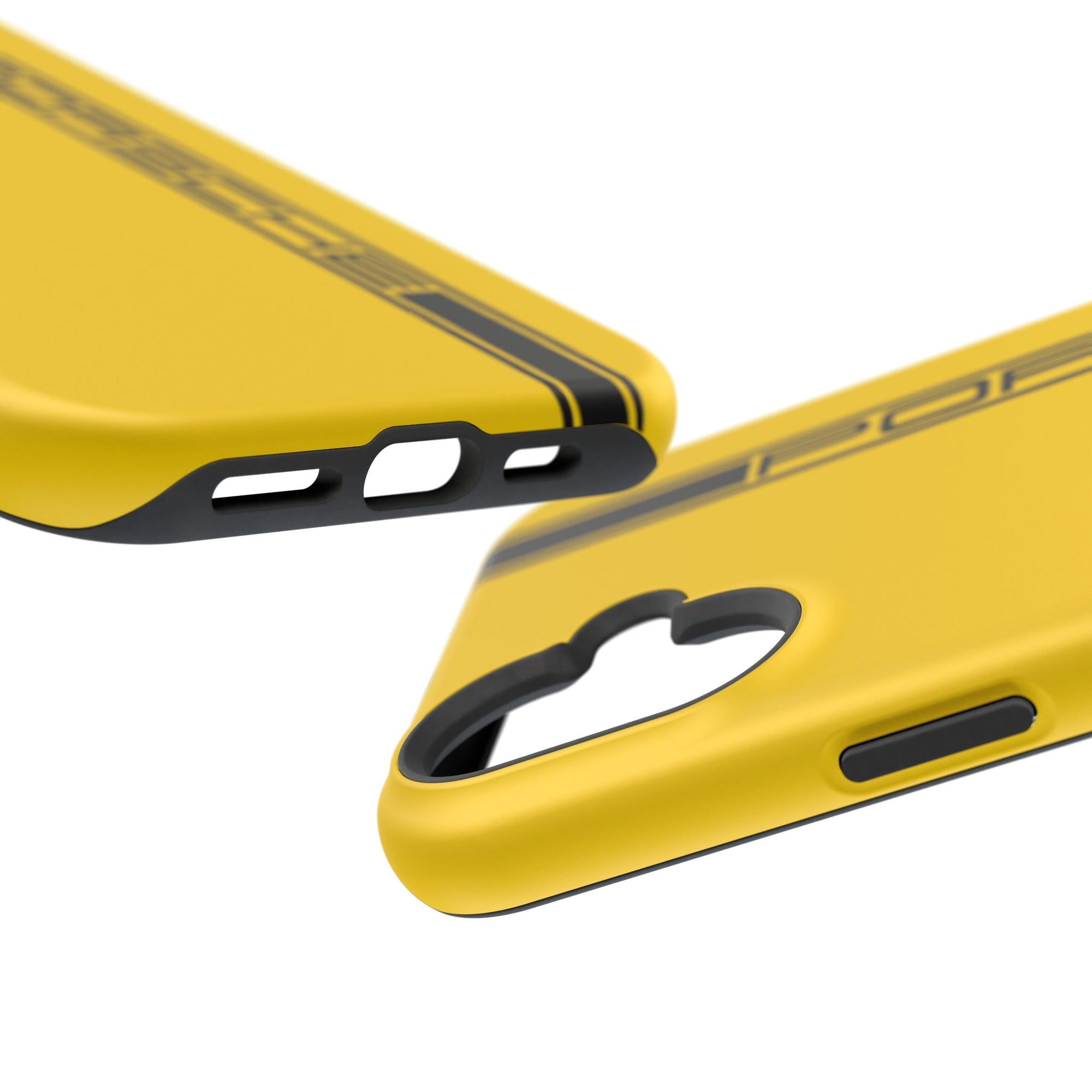 Porsche Speed yellow inspired Magnetic Tough Cases