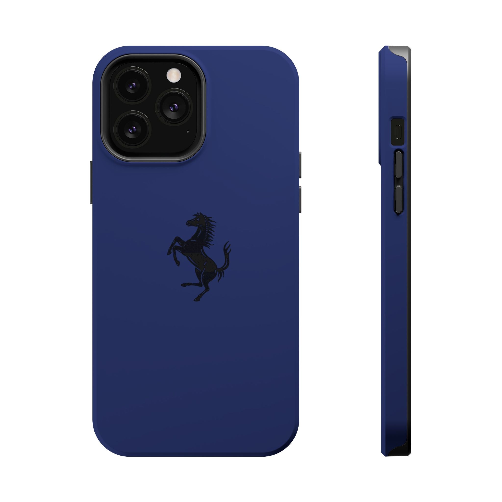 Ferrari horse blu pozzi inspired Magnetic Tough Cases