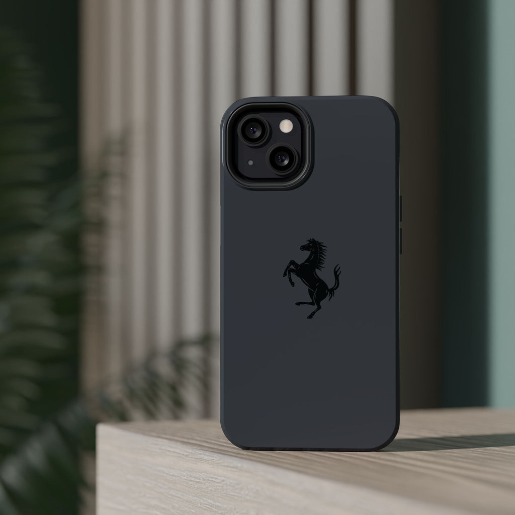 Ferrari horse Grigio silverstone inspired Magnetic Tough Cases