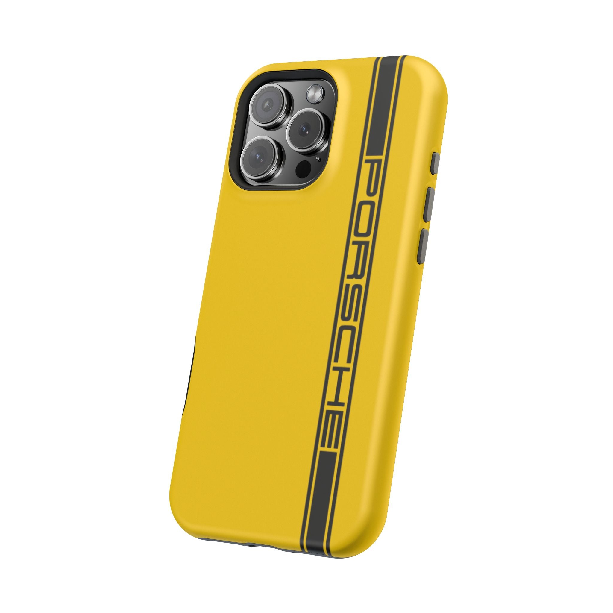 Porsche Speed yellow inspired Magnetic Tough Cases