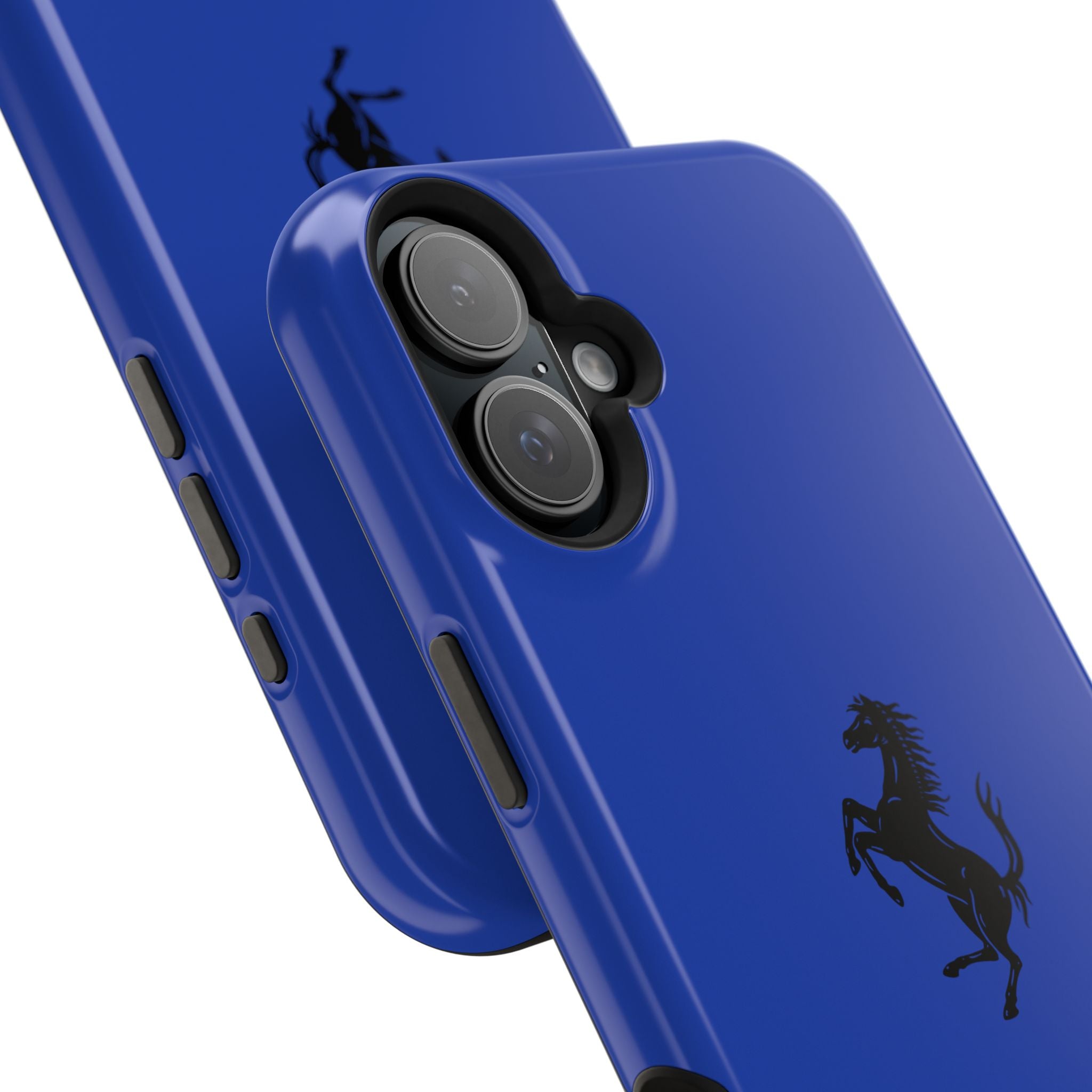 Ferrari horse Blu tour de france inspired Magnetic Tough Cases