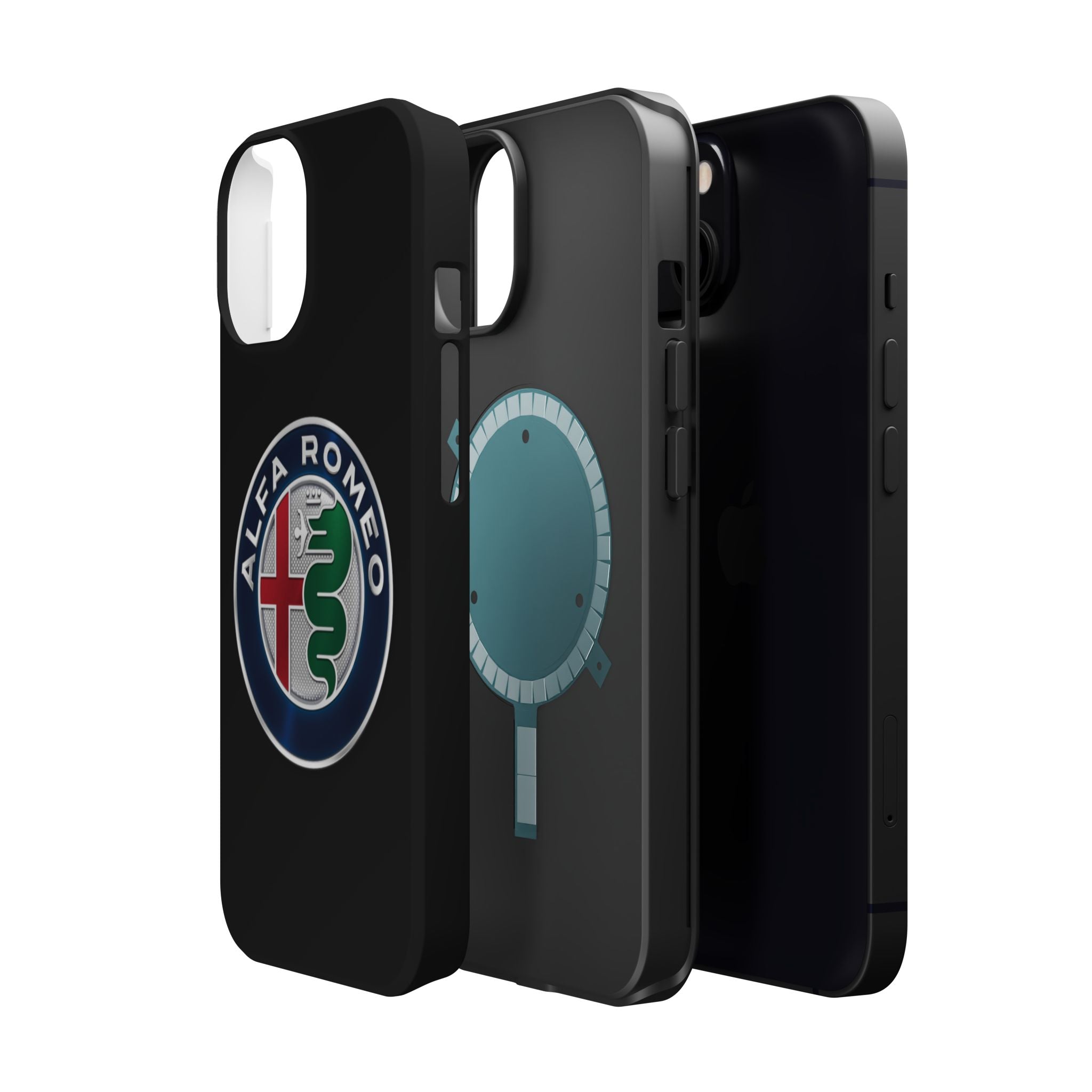 Vulcano Black inspired Magnetic Tough Cases