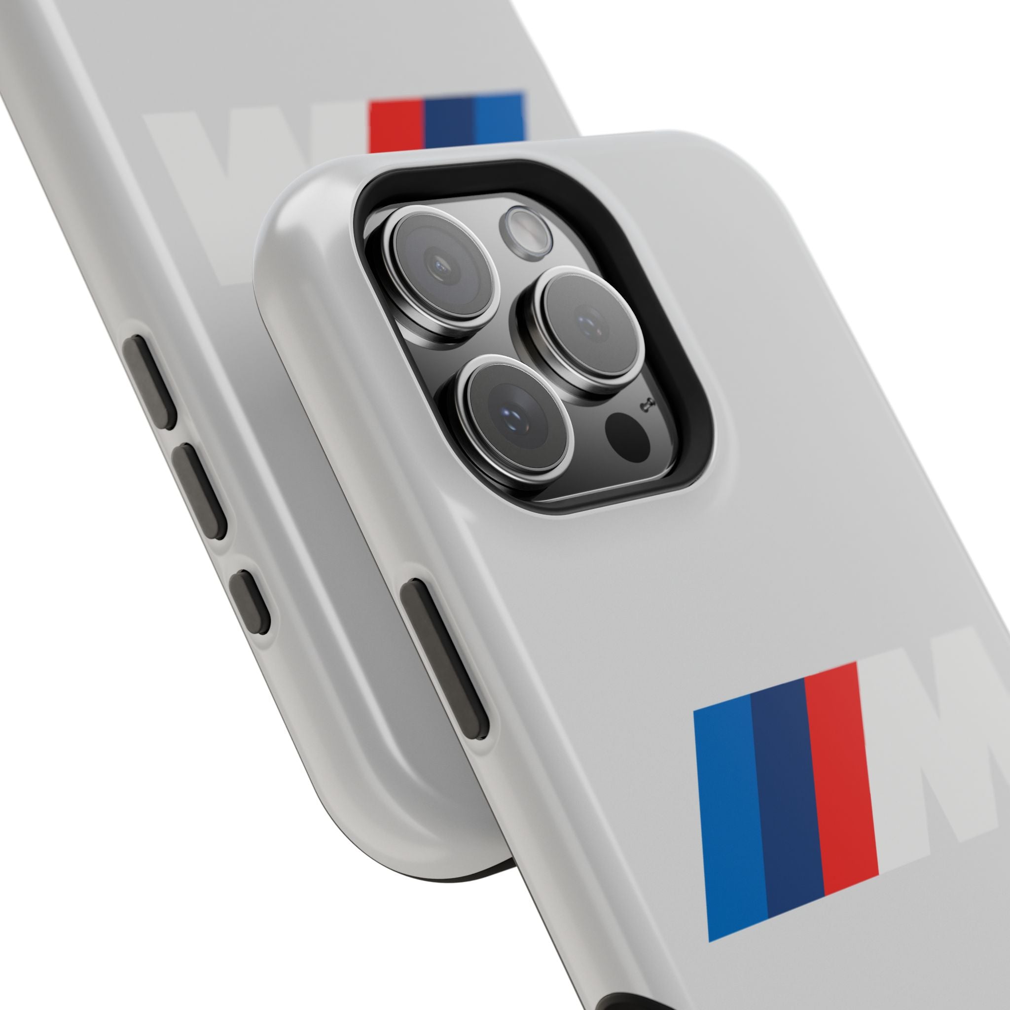 M badge inspired Magnetic Tough Cases