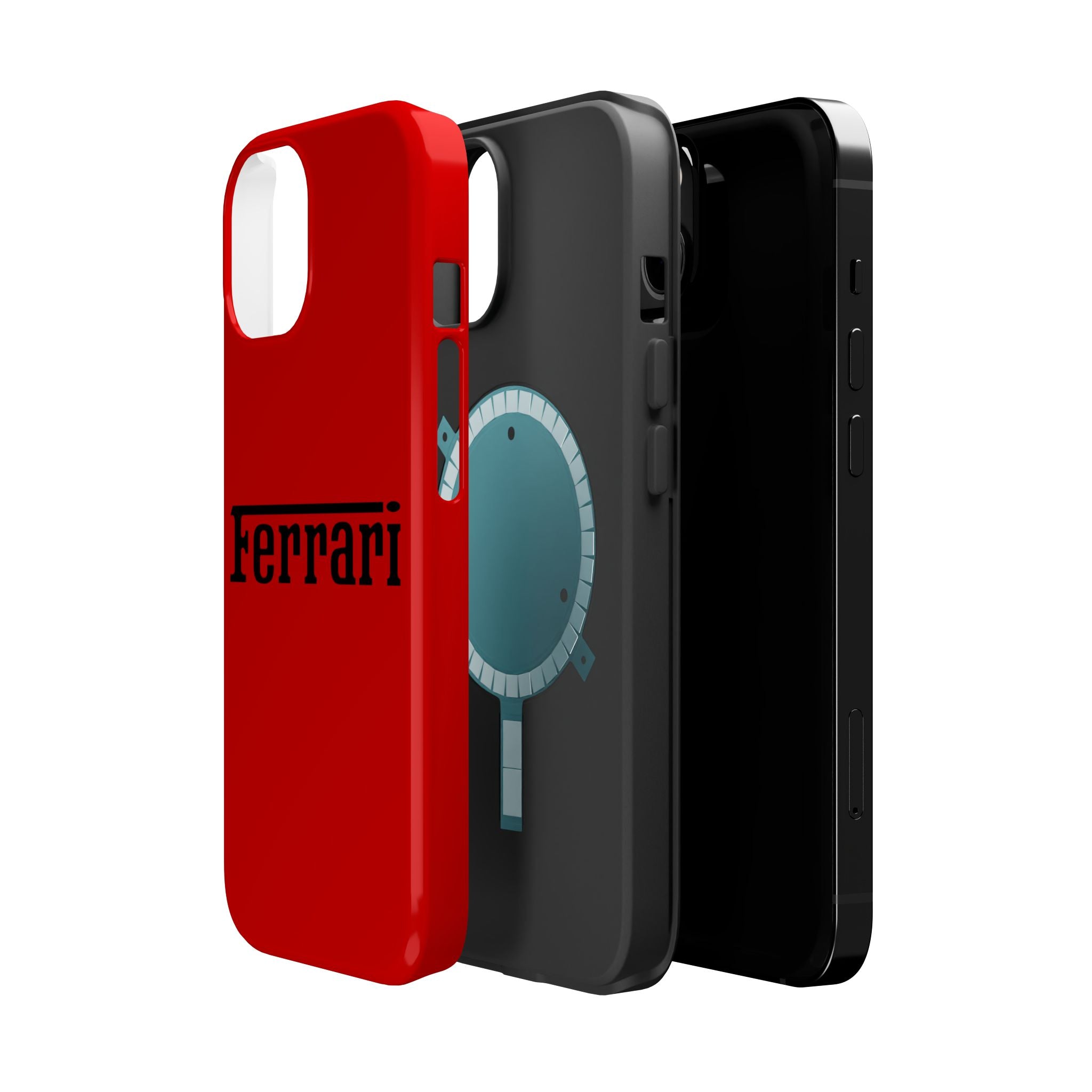 Ferrari Rosso corsa inspired Magnetic Tough Cases