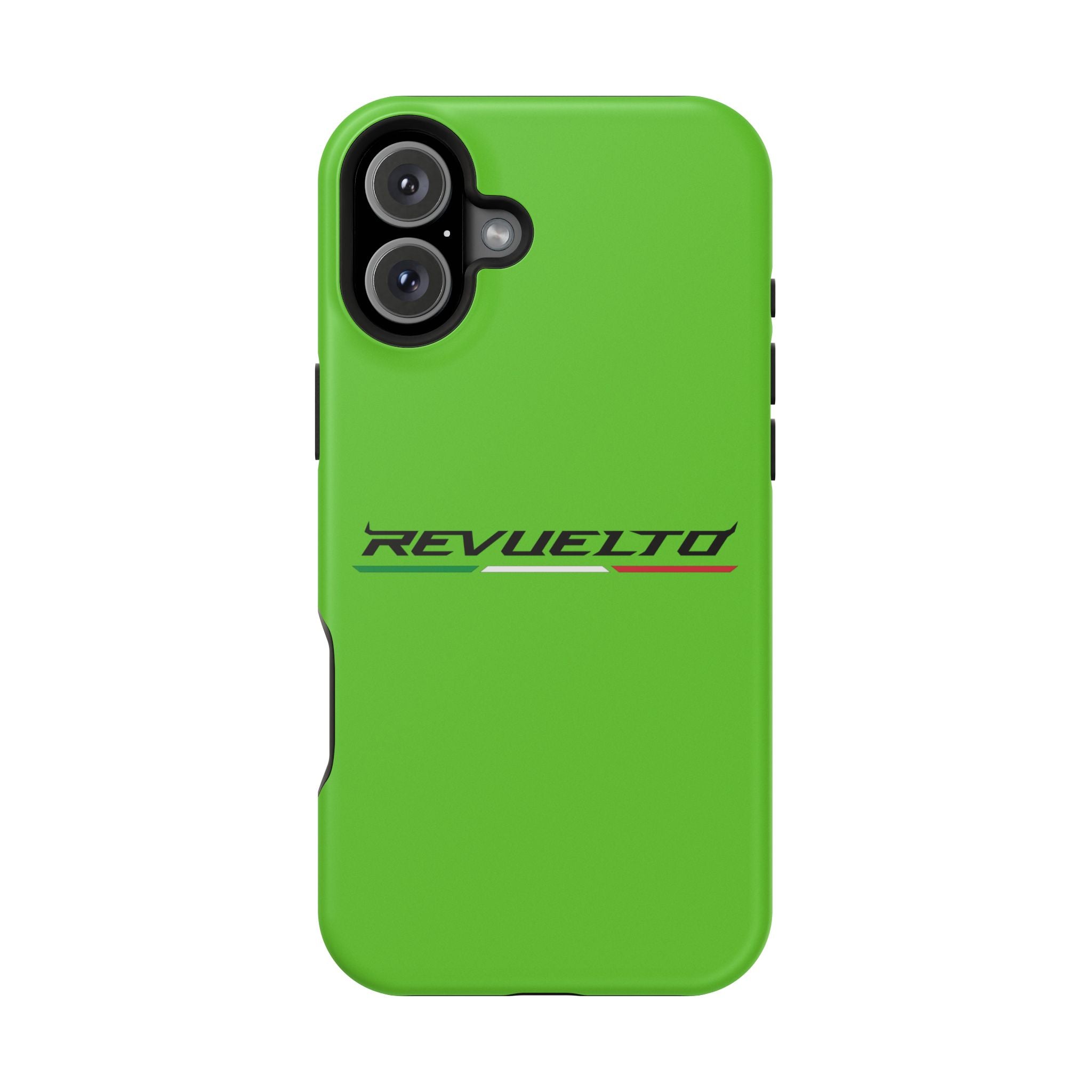 Lamborghini Revuelto Green inspired Magnetic Tough Cases