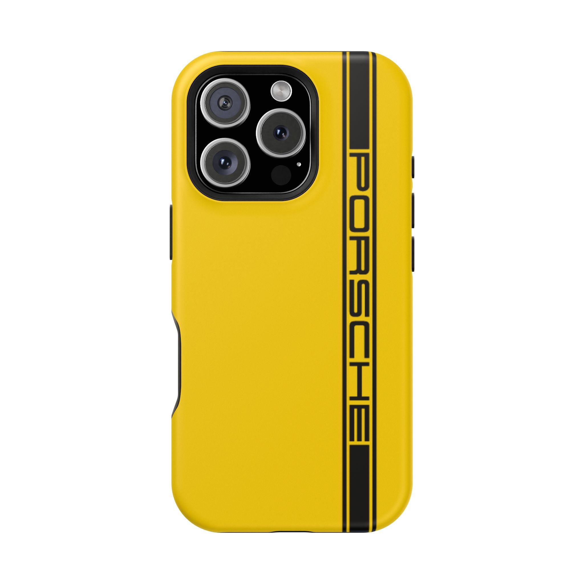 Porsche Speed yellow inspired Magnetic Tough Cases