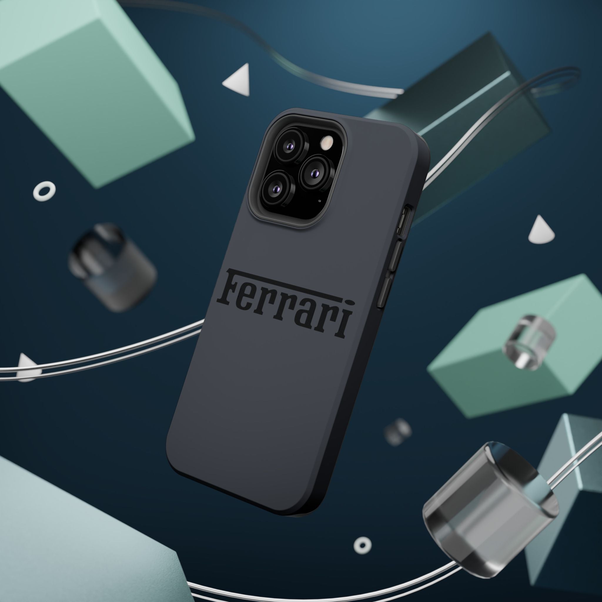 Ferrari Grigio Silverstone inspired Magnetic Tough Cases