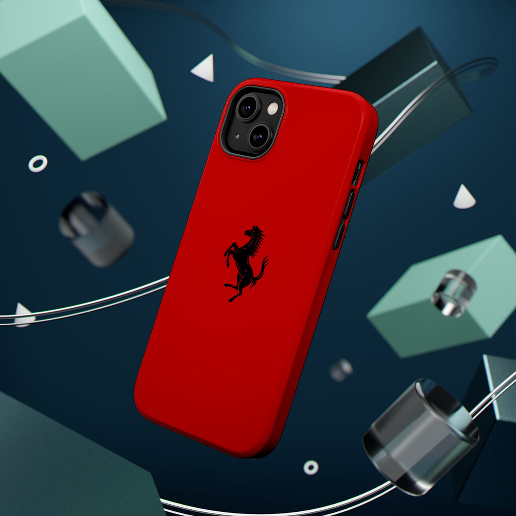 Ferrari horse Rosso corsa inspired Magnetic Tough Cases
