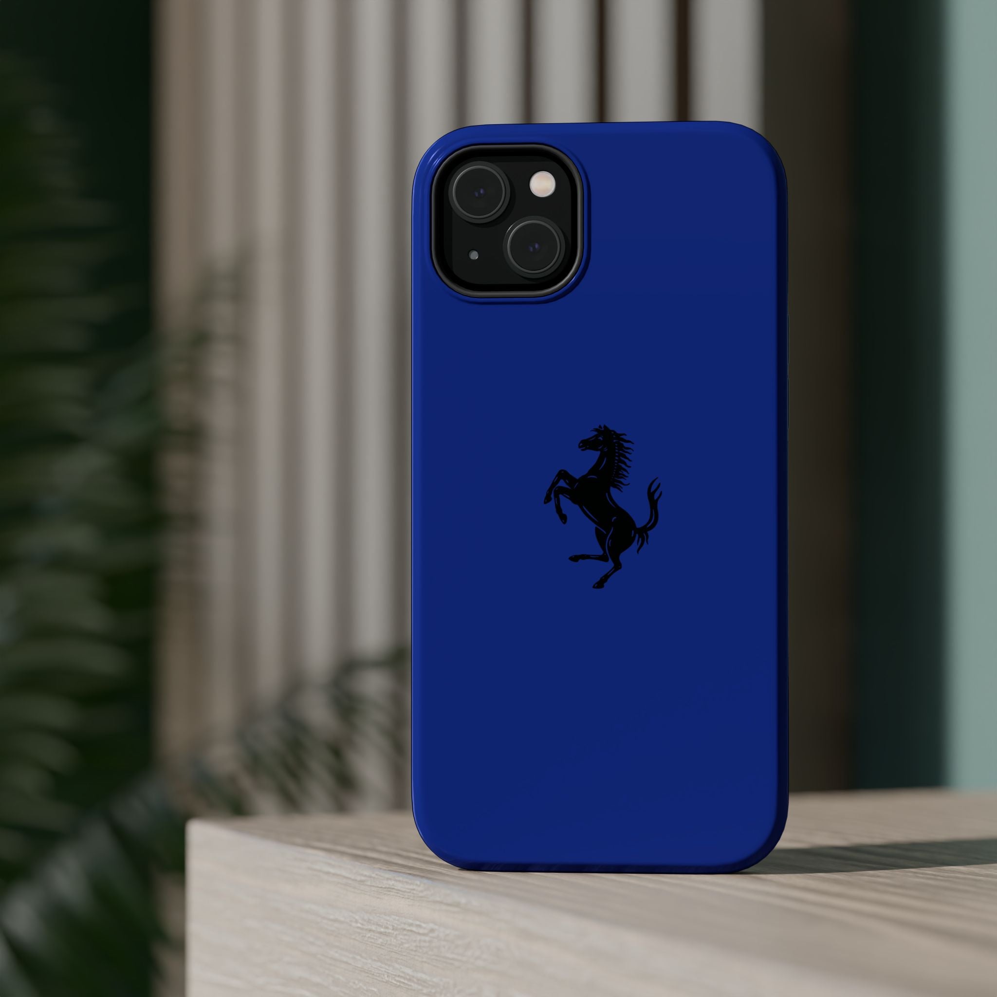 Ferrari horse blu Tour de France inspired Magnetic Tough Cases