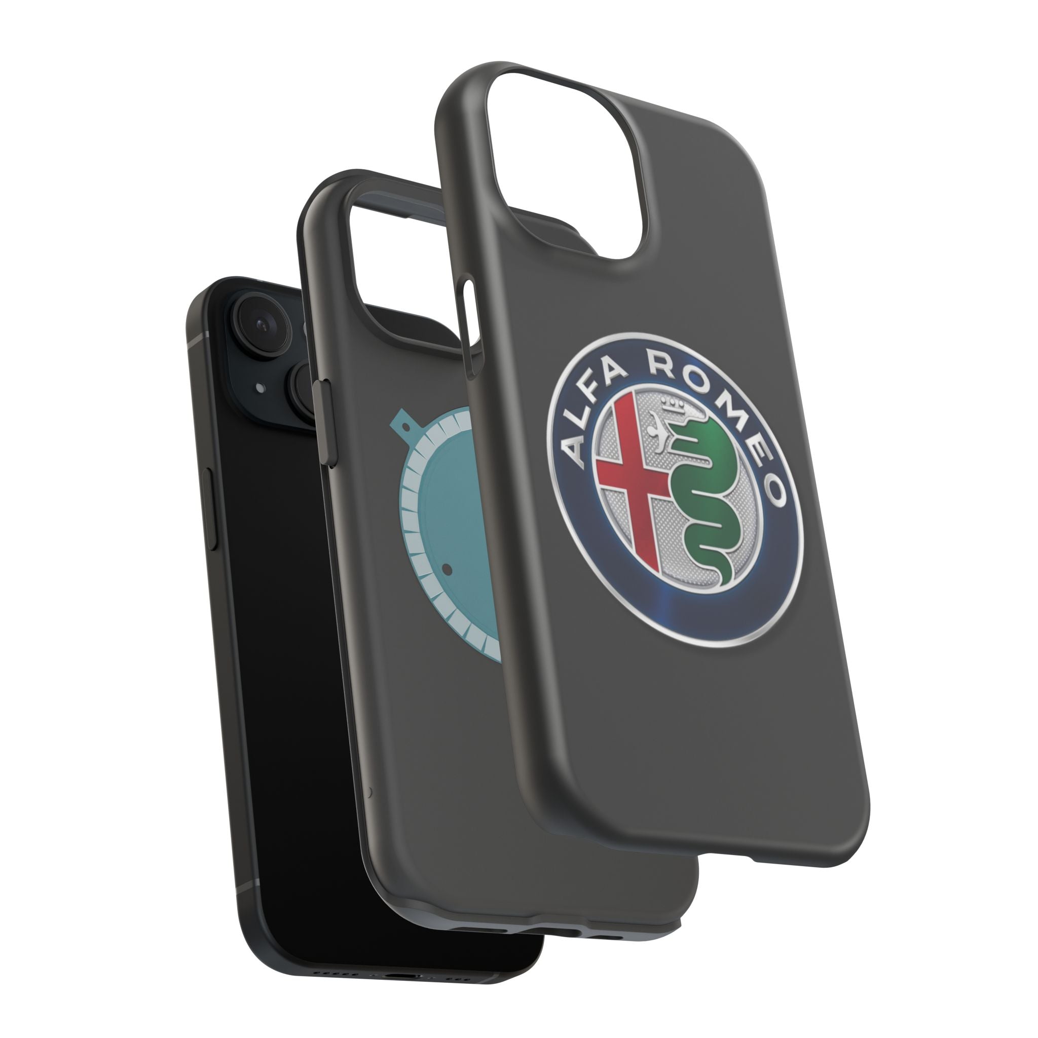 Alfa romeo black Magnetic Tough Cases