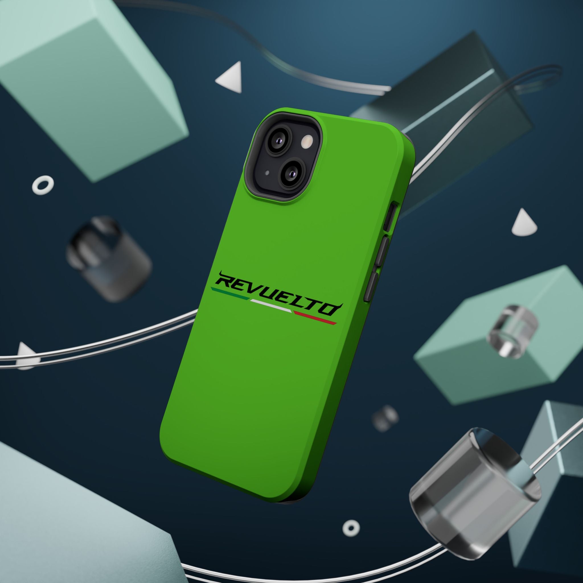 Lamborghini Revuelto Green inspired Magnetic Tough Cases