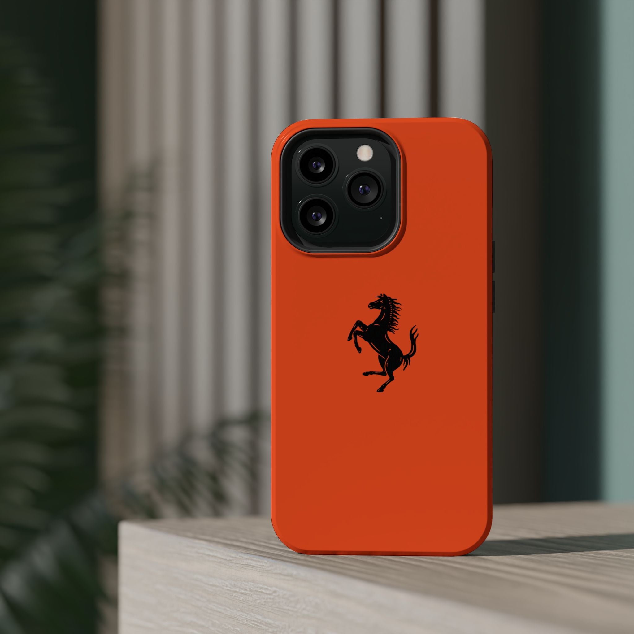 Ferrari horse Rosso Dino inspired Magnetic Tough Cases