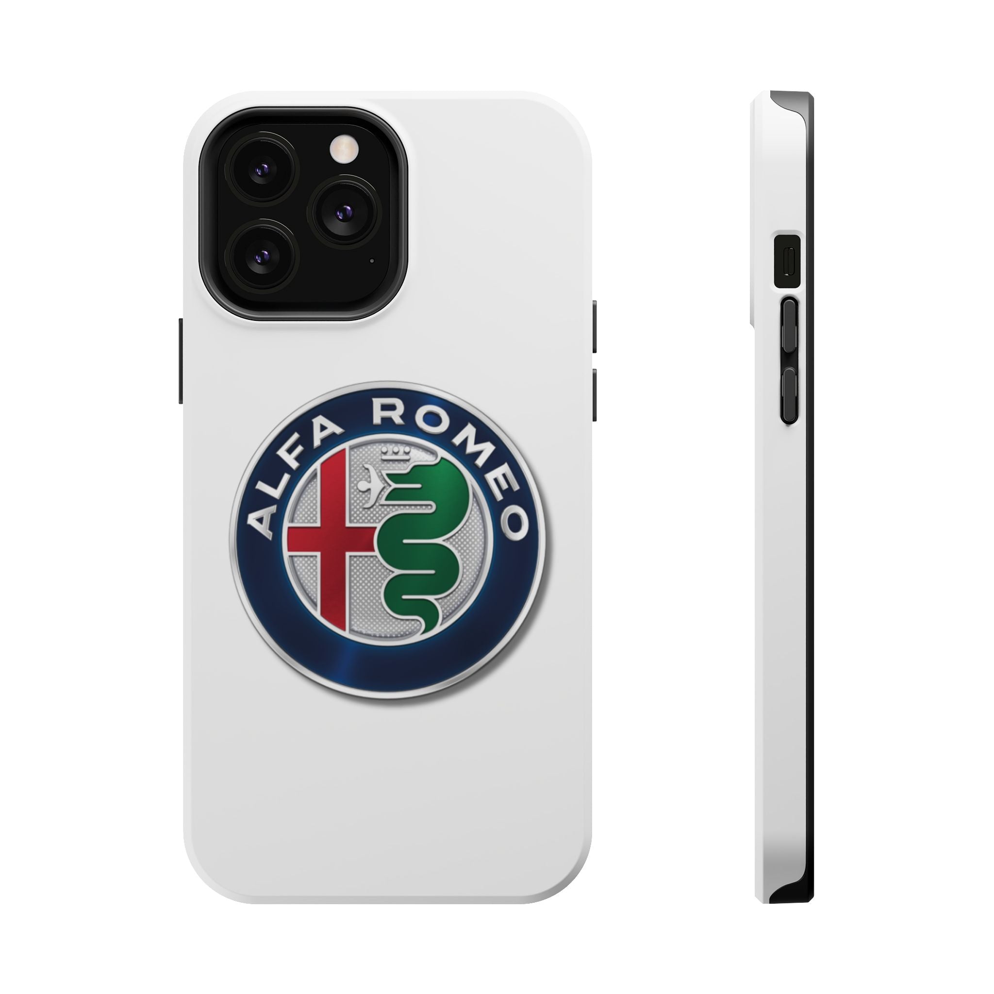 Alfa Romeo White Magnetic Tough Cases