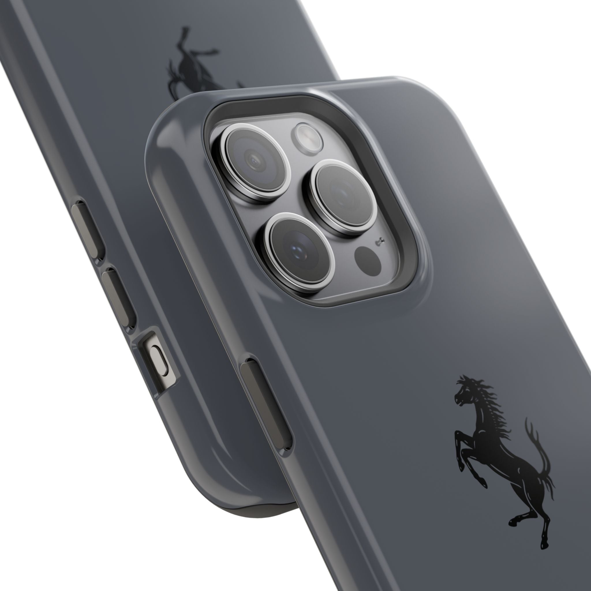 Ferrari Grey inspired Magnetic Tough Cases