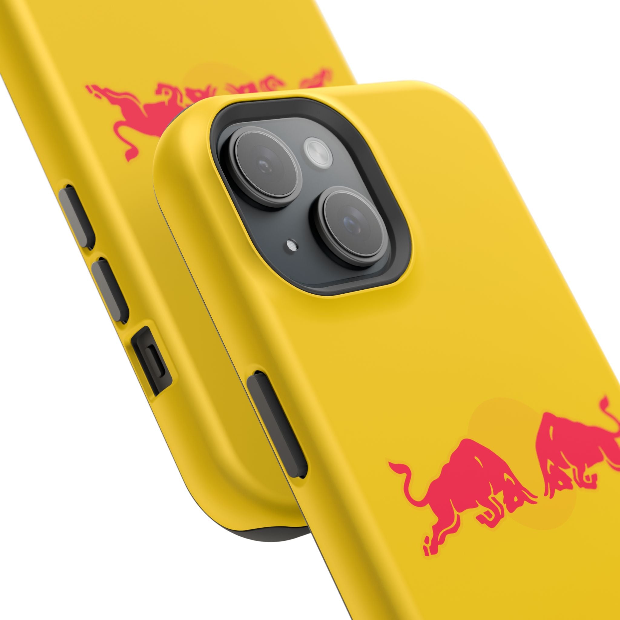 Red Bull yellow inspired Magnetic Tough Cases