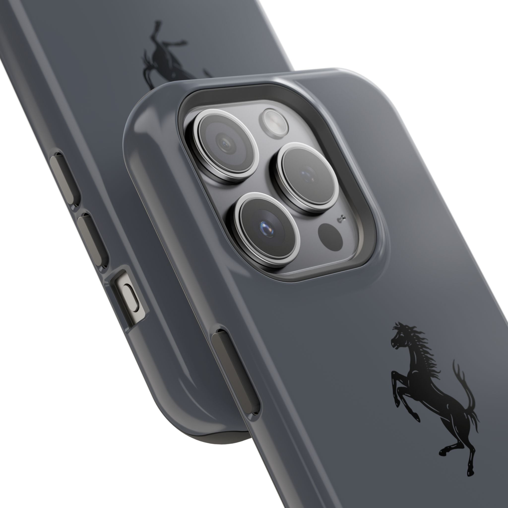 Ferrari Grey inspired Magnetic Tough Cases