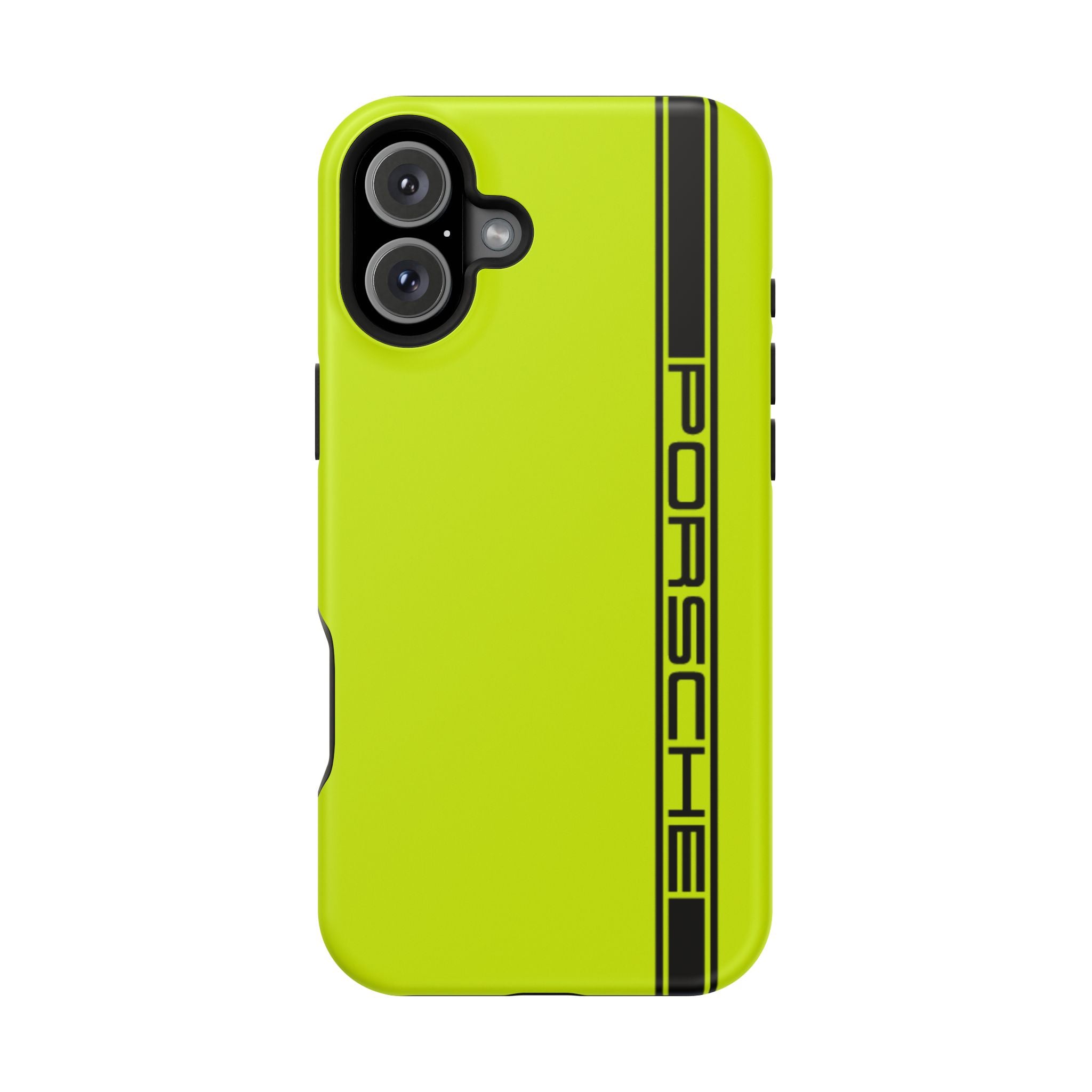 Porsche Acid Green Magnetic Tough Cases
