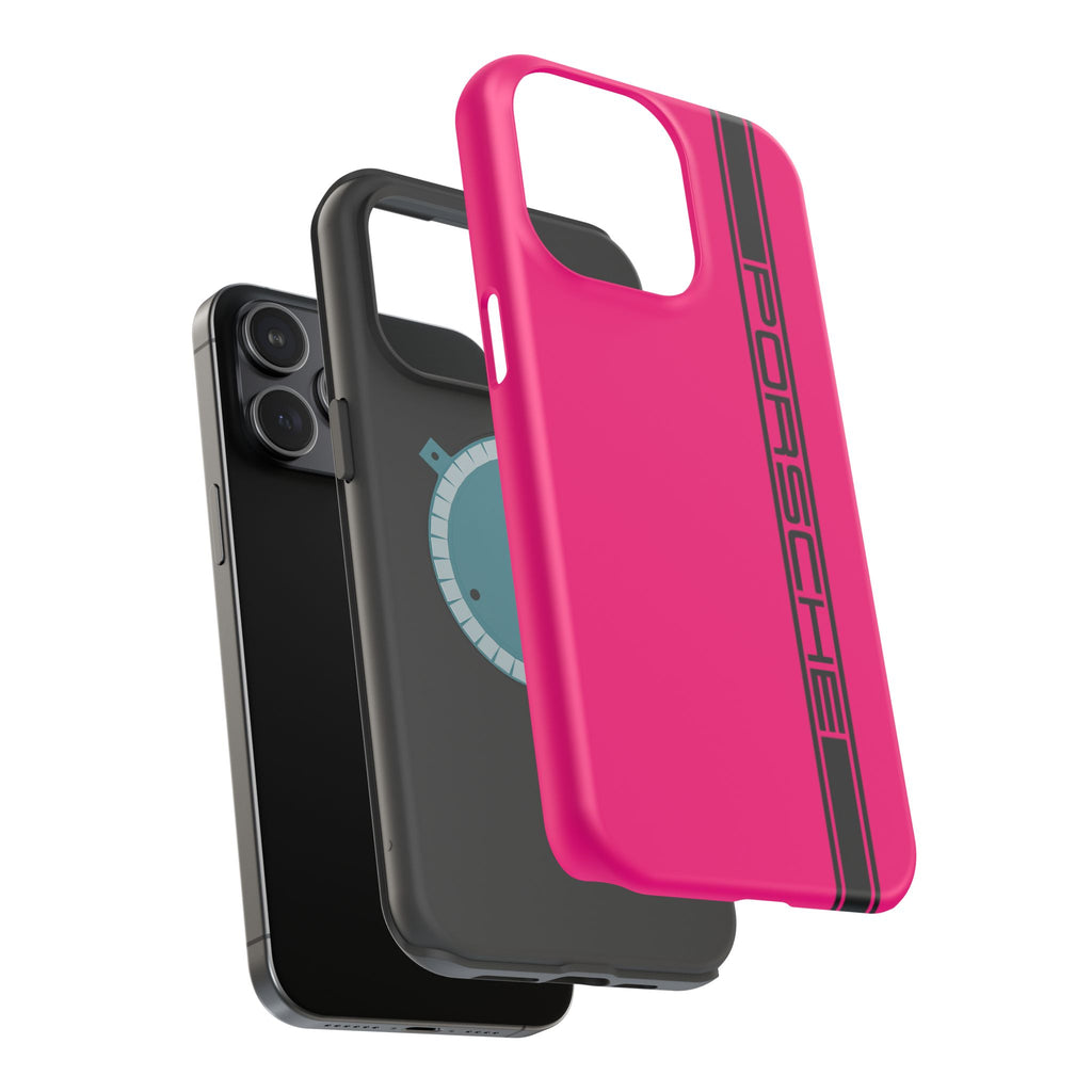 Porsche Rubystar colored inspired Magnetic Tough Cases