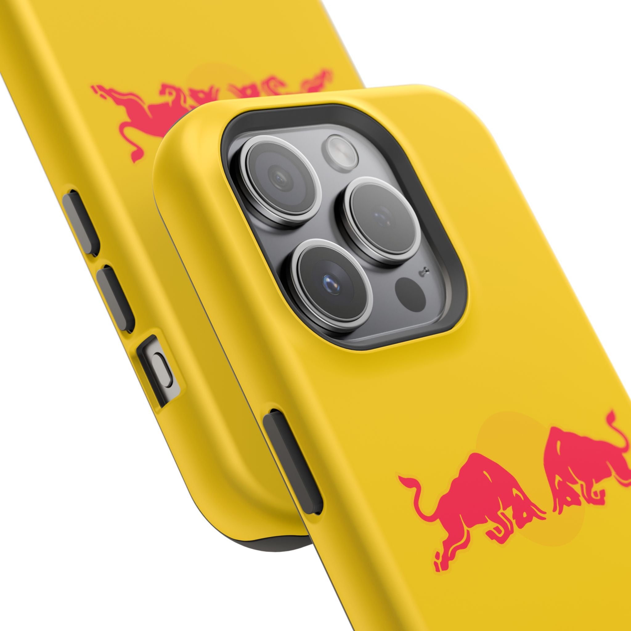 Red Bull yellow inspired Magnetic Tough Cases