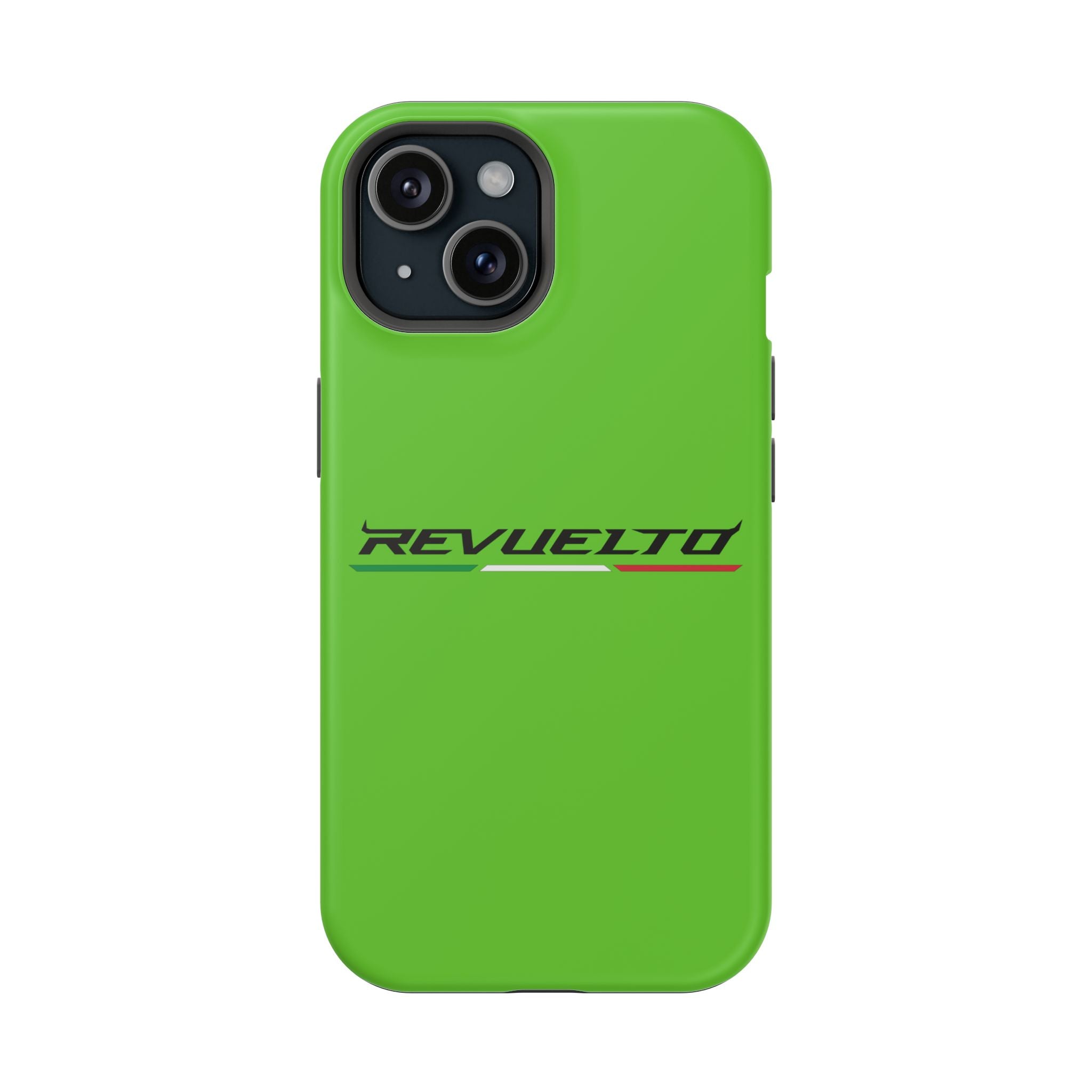 Lamborghini Revuelto Green inspired Magnetic Tough Cases