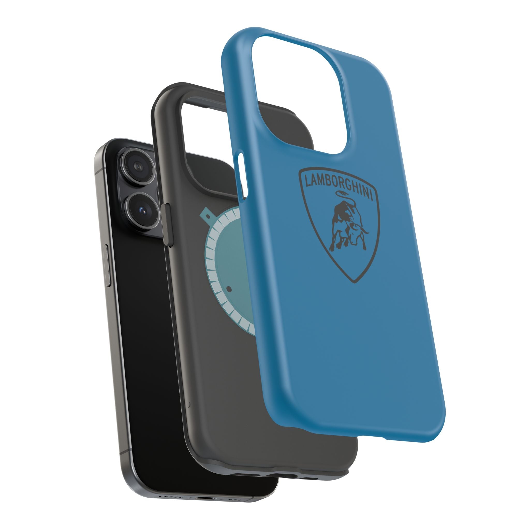 Lamborghini Blu Uranus inspired Magnetic Tough Cases