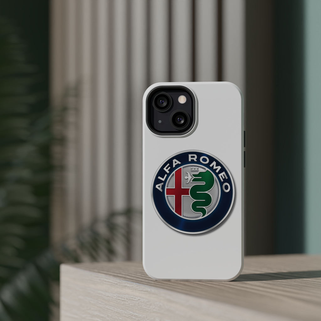 Alfa Romeo White Magnetic Tough Cases