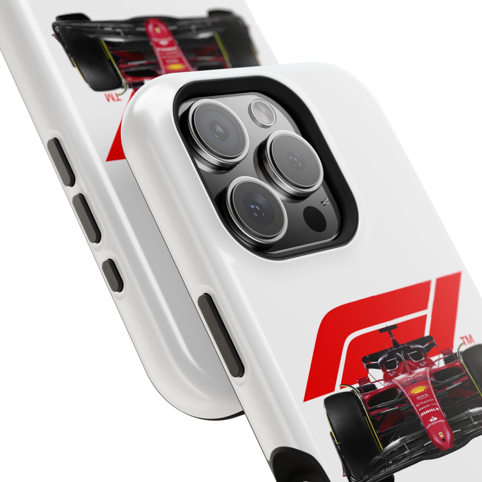 F1 inspired magnetic Tough Cases