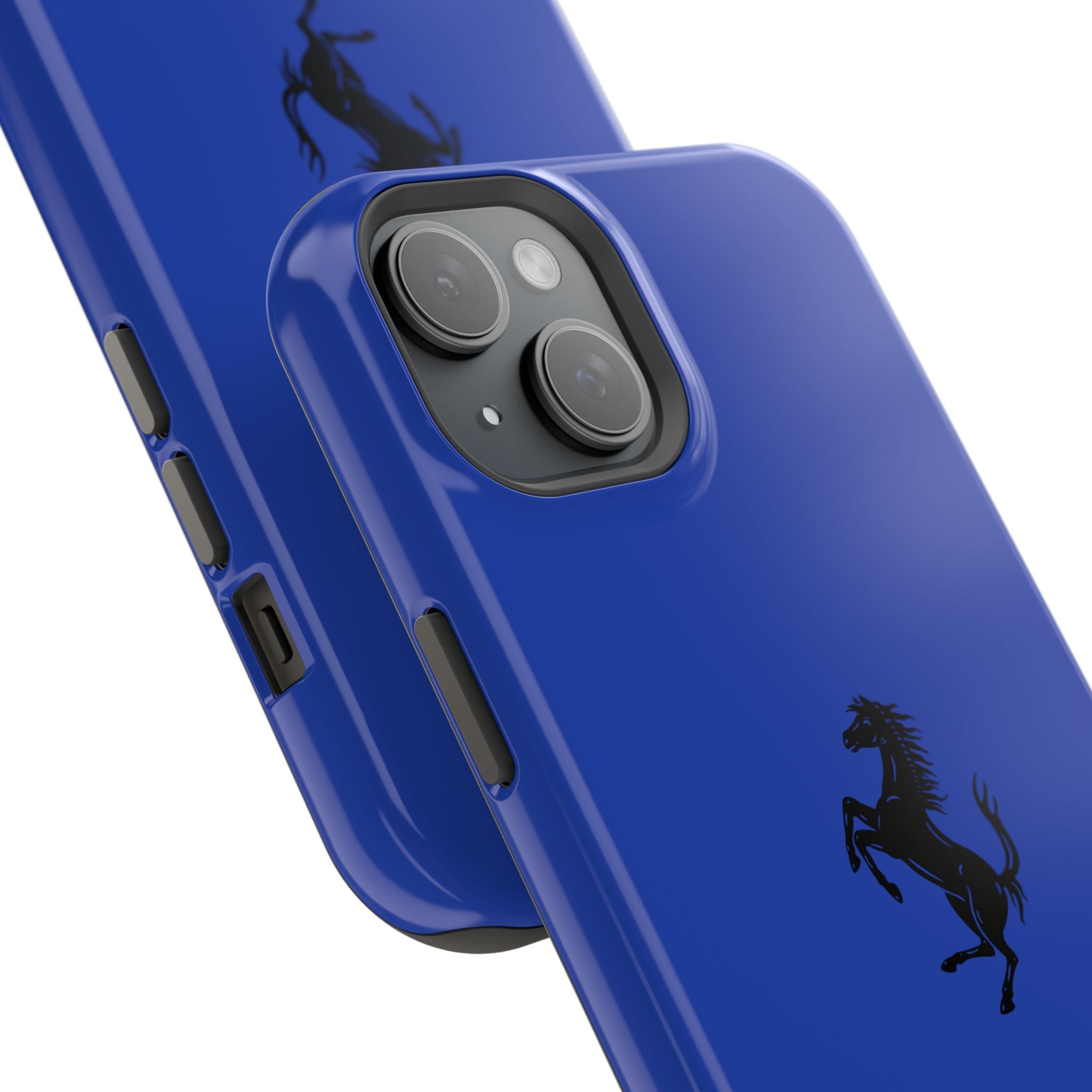 Ferrari horse Blu tour de france inspired Magnetic Tough Cases