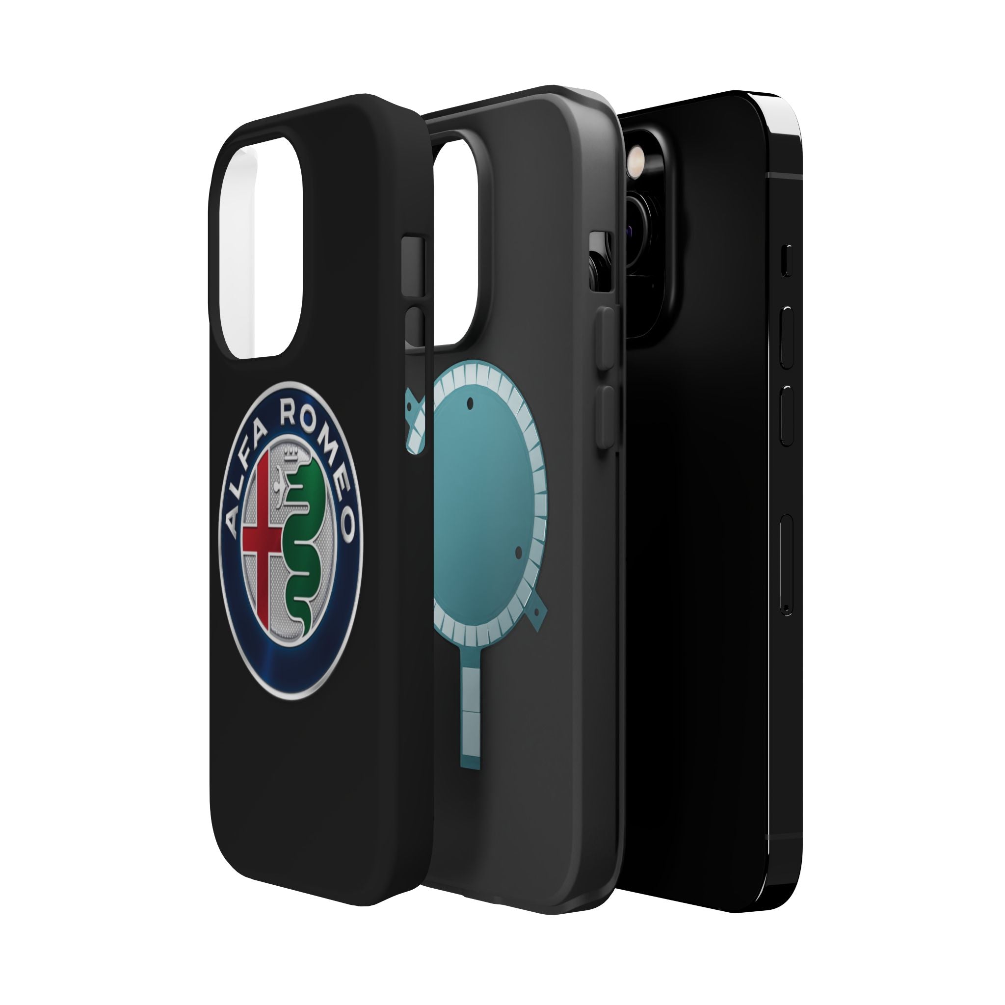 Vulcano Black inspired Magnetic Tough Cases